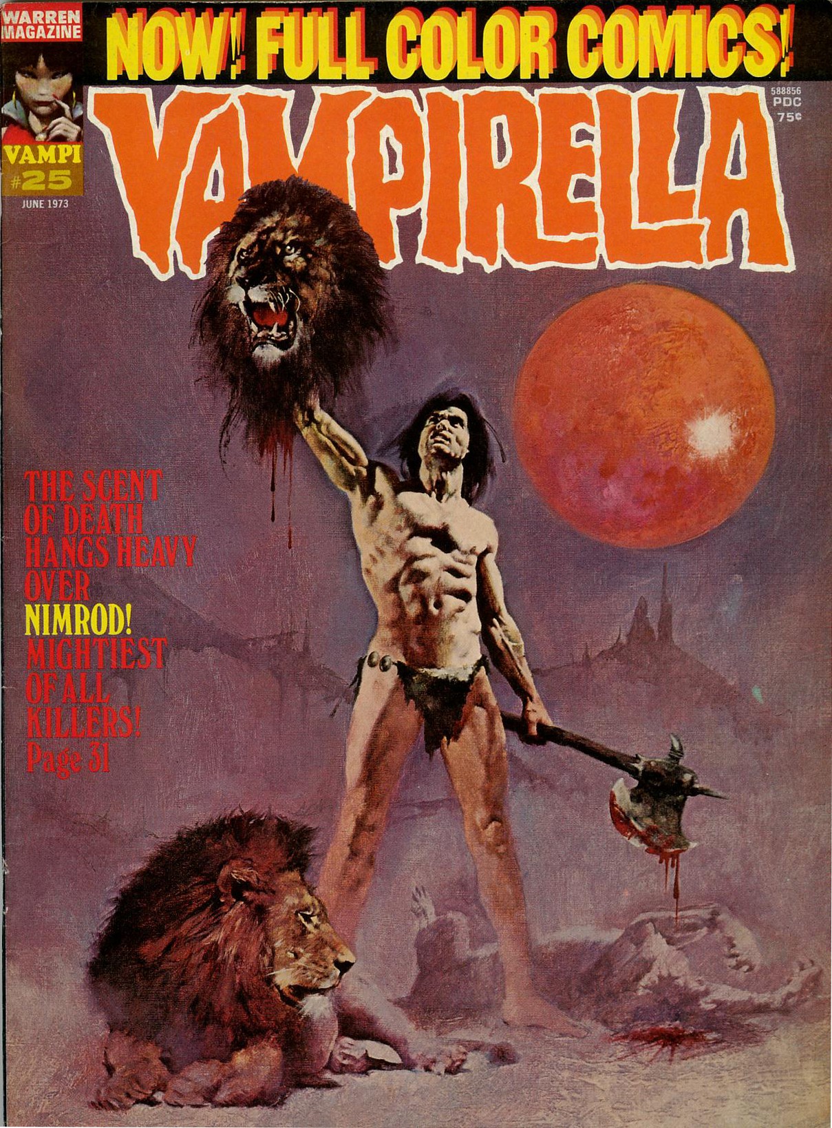 Read online Vampirella (1969) comic -  Issue #25 - 1