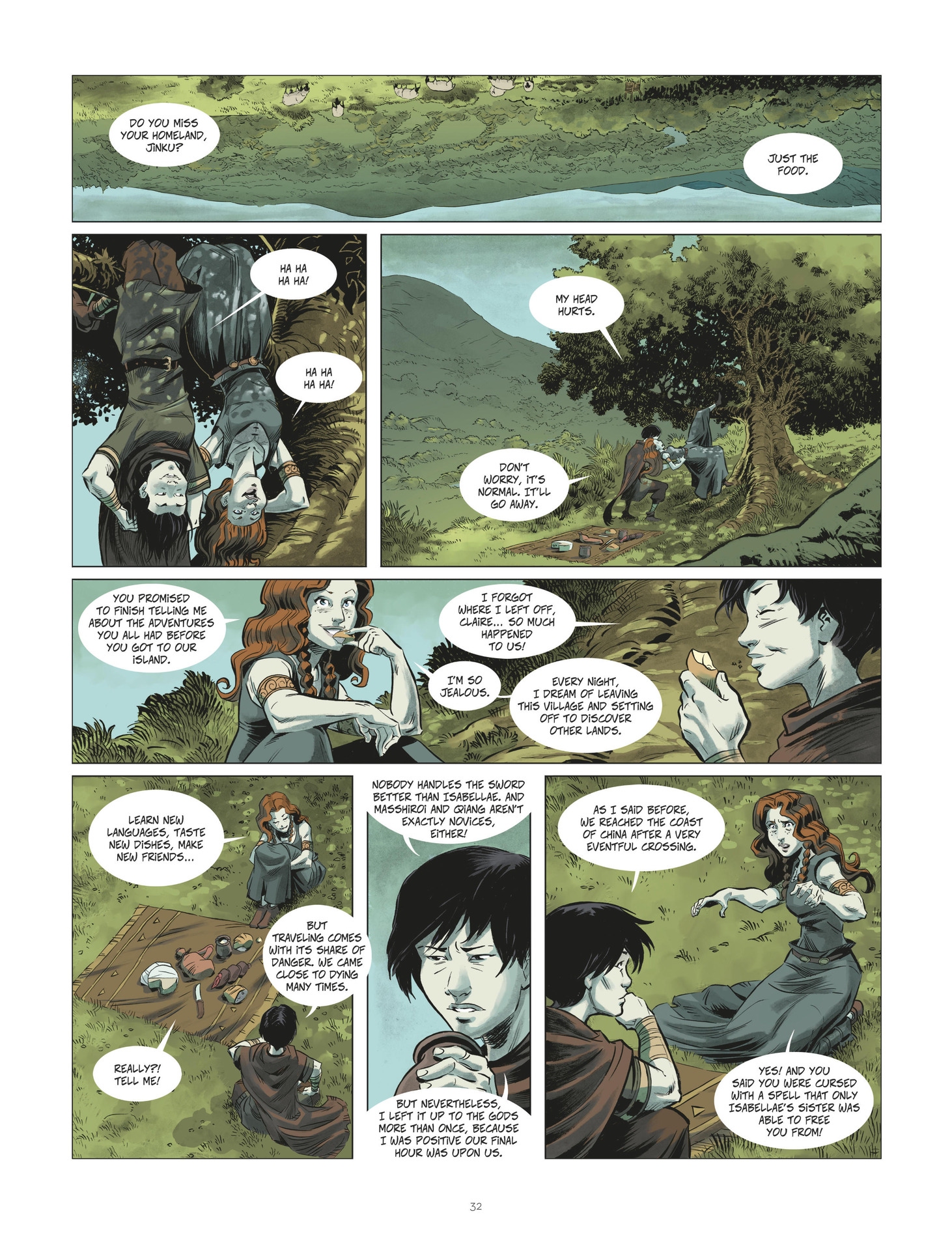 Read online Isabellae comic -  Issue #4 - 32