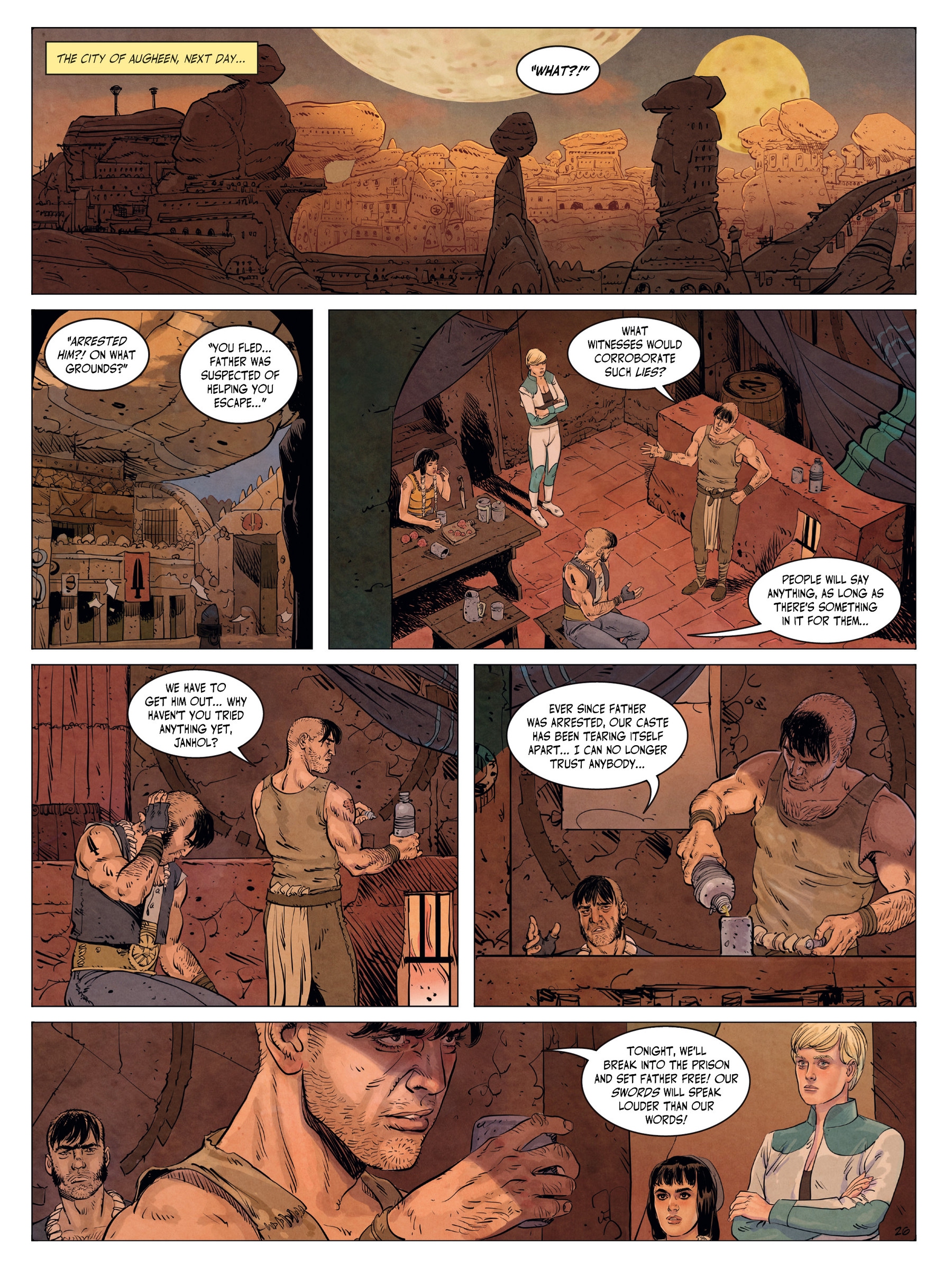 Read online Orion's Outcasts comic -  Issue #2 - 29