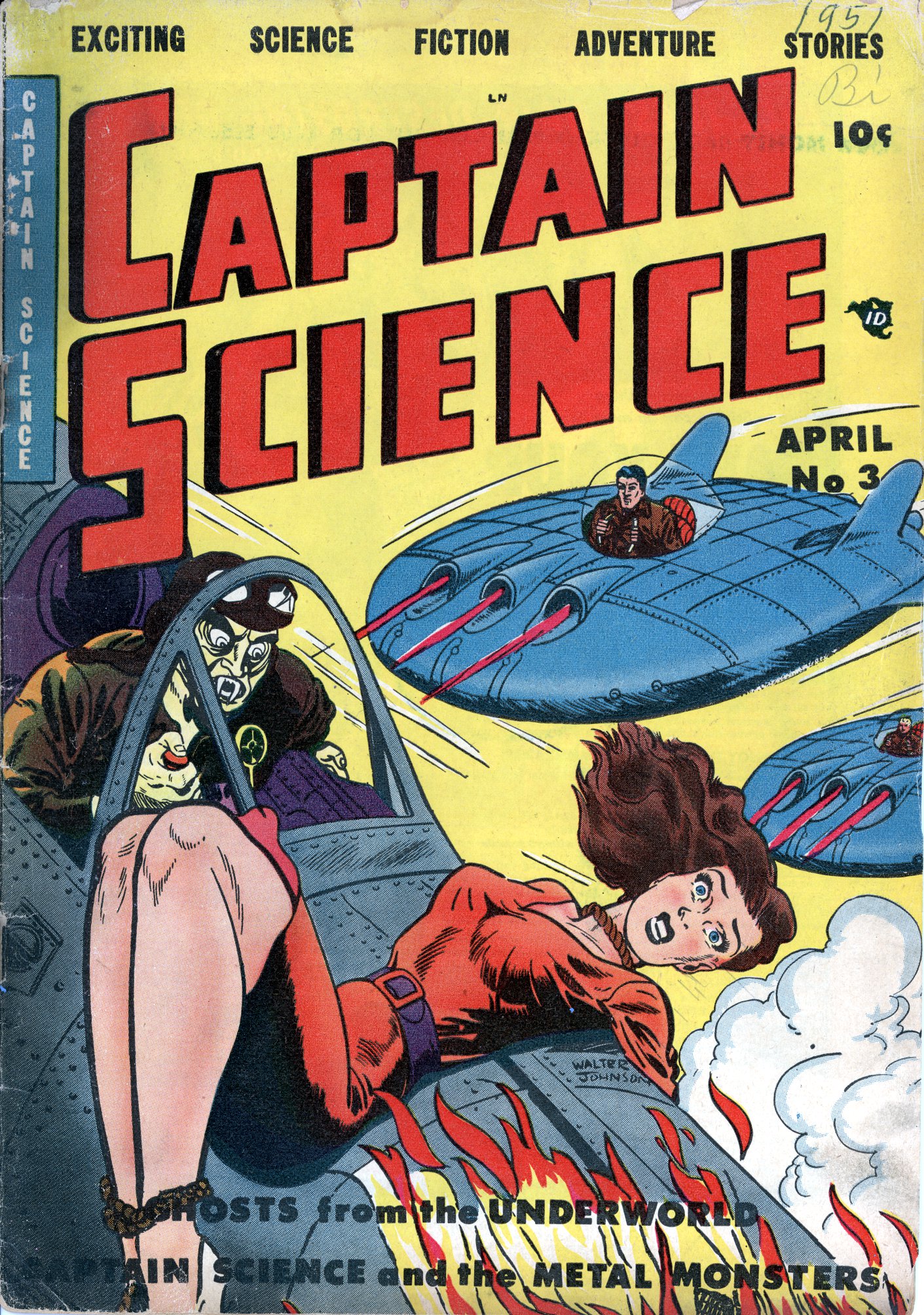 Read online Captain Science comic -  Issue #3 - 1