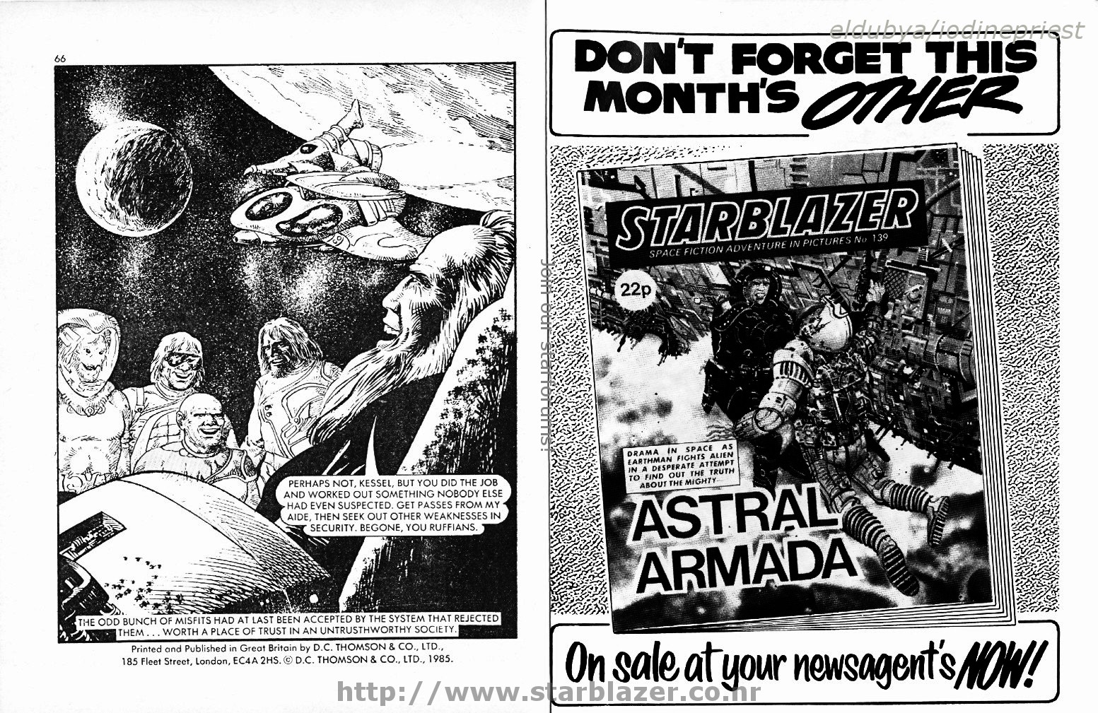 Read online Starblazer comic -  Issue #138 - 35