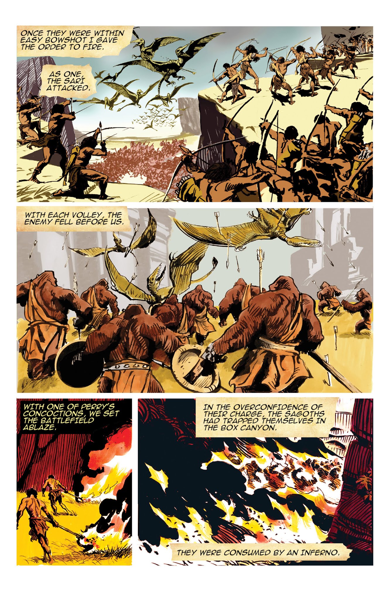 Read online Edgar Rice Burroughs' At the Earth's Core comic -  Issue # TPB - 90