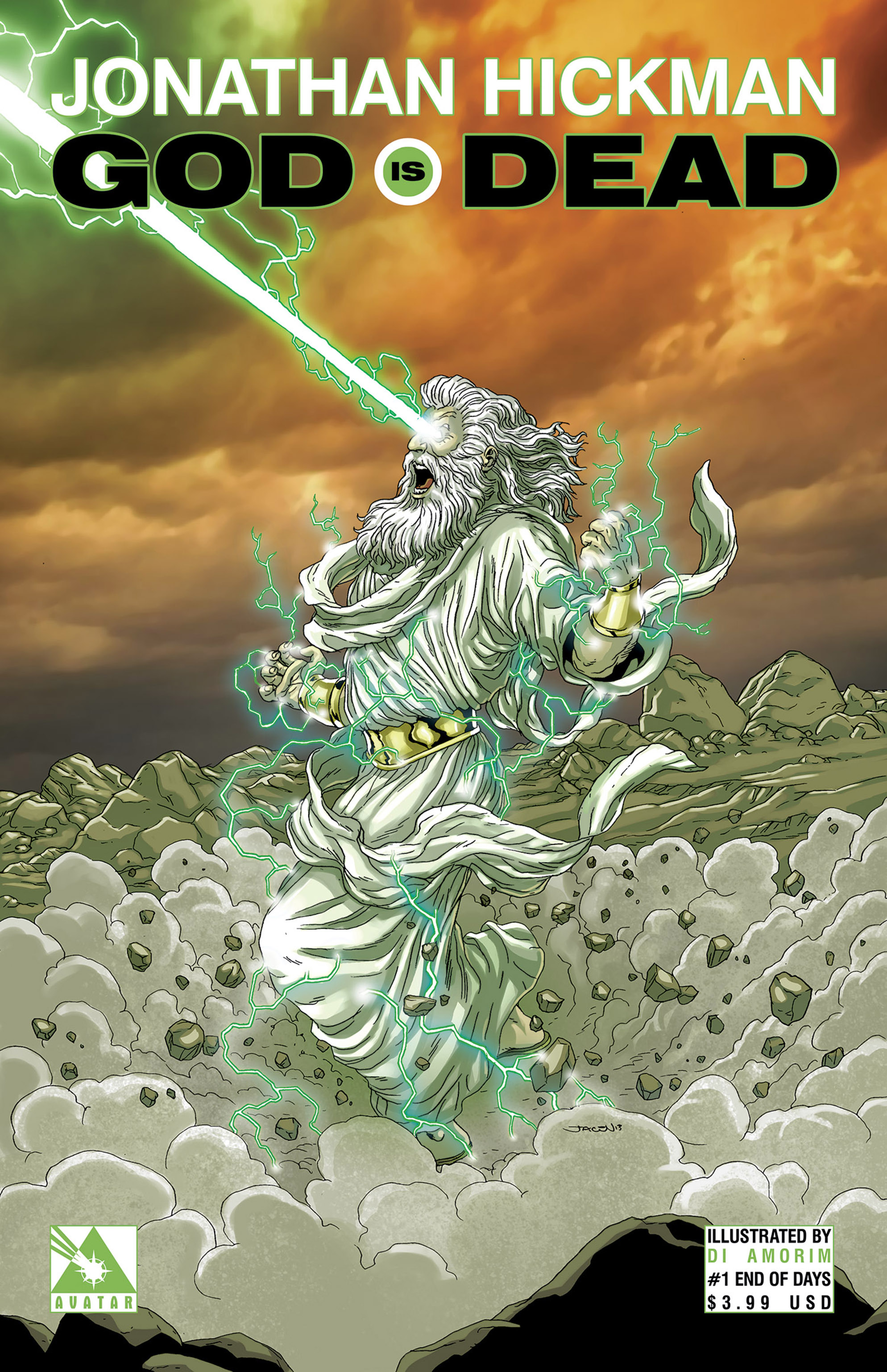 Read online God Is Dead comic -  Issue #1 - 2