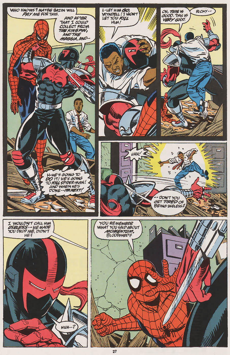 Read online Web of Spider-Man (1985) comic -  Issue #81 - 22