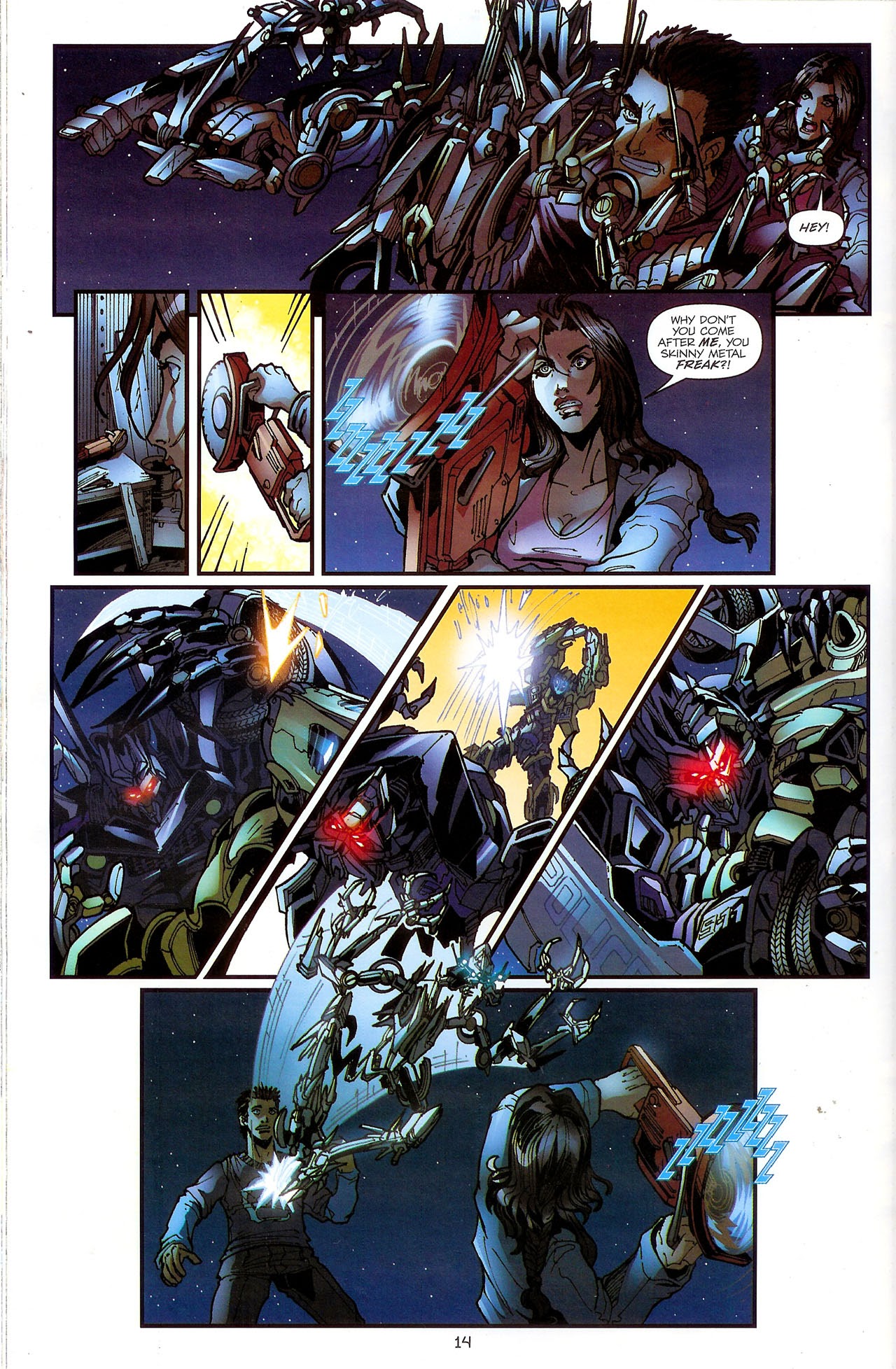 Read online Transformers: The Movie Adaptation comic -  Issue #2 - 16