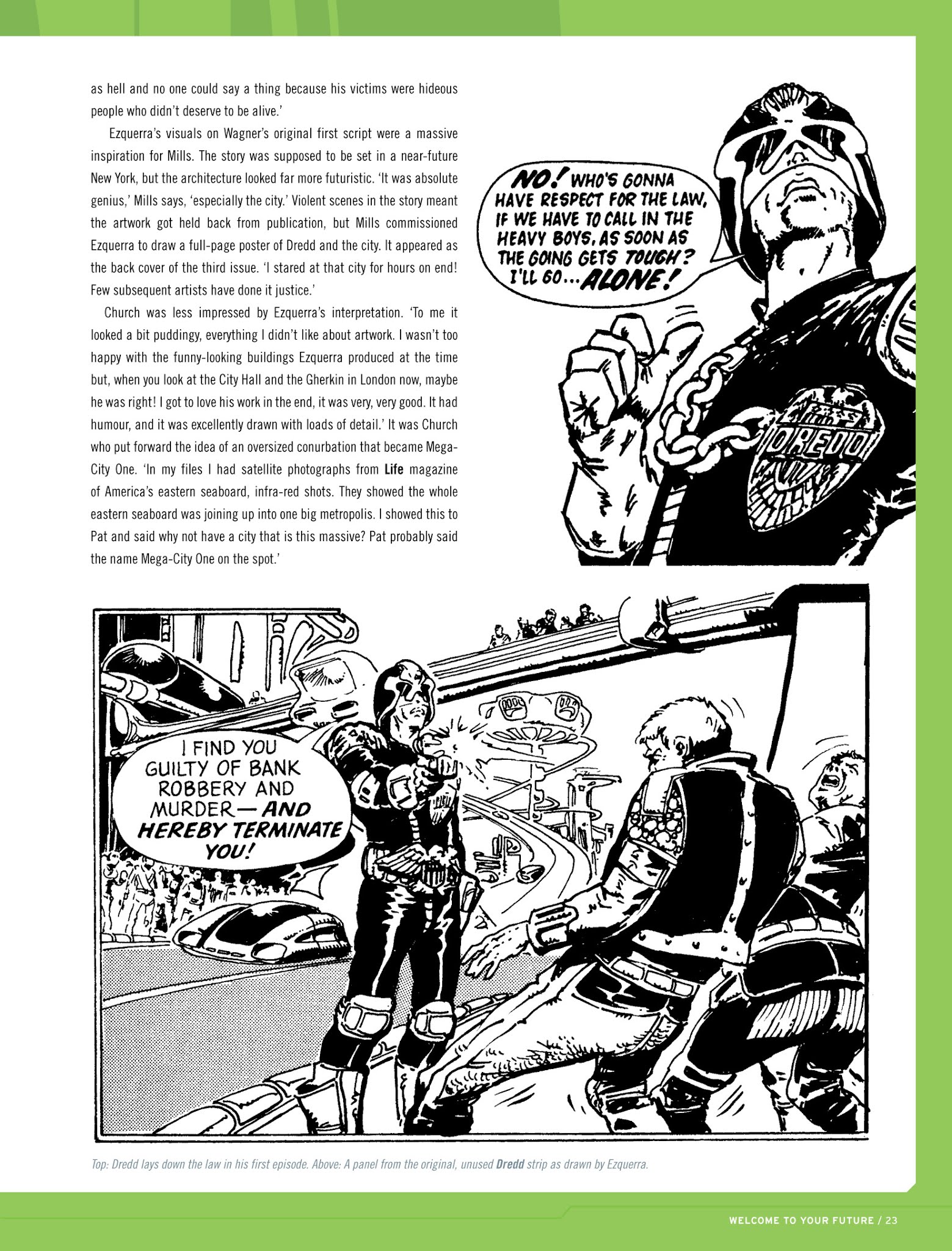 Read online Thrill-Power Overload: Forty Years of 2000 AD: Revised, Updated and Expanded! comic -  Issue # TPB (Part 1) - 24