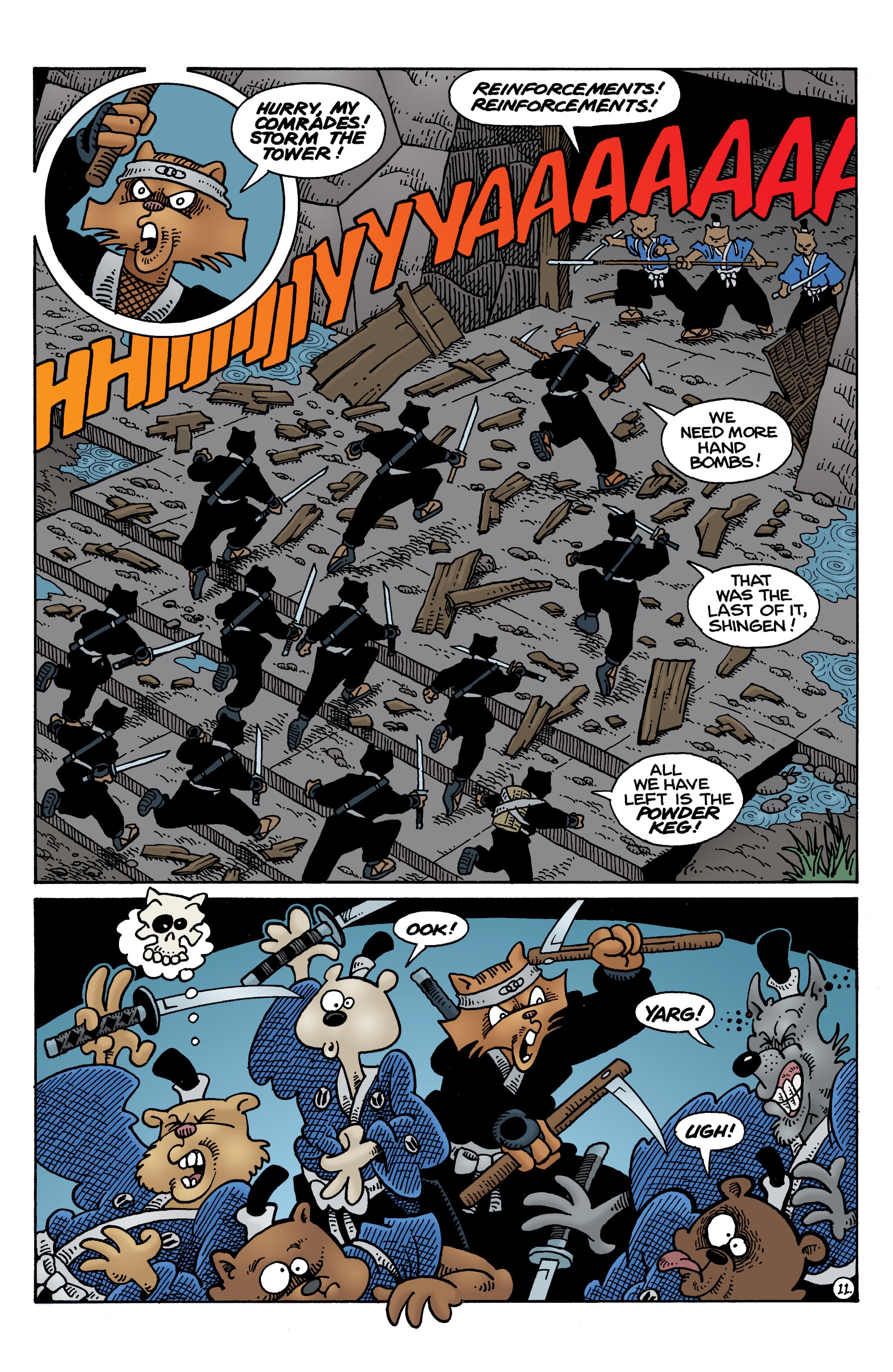 Read online Usagi Yojimbo: The Dragon Bellow Conspiracy comic -  Issue #5 - 12