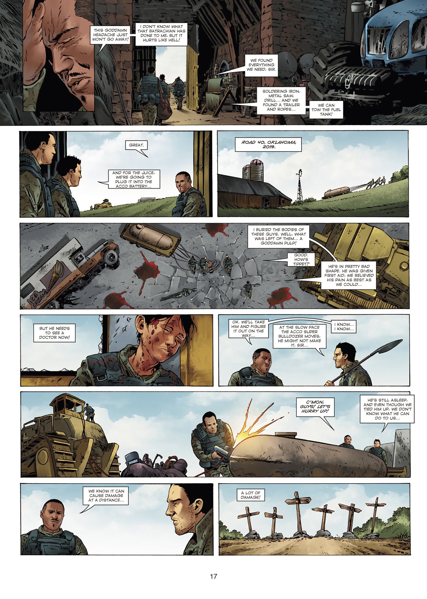 Read online Prometheus comic -  Issue #16 - 17