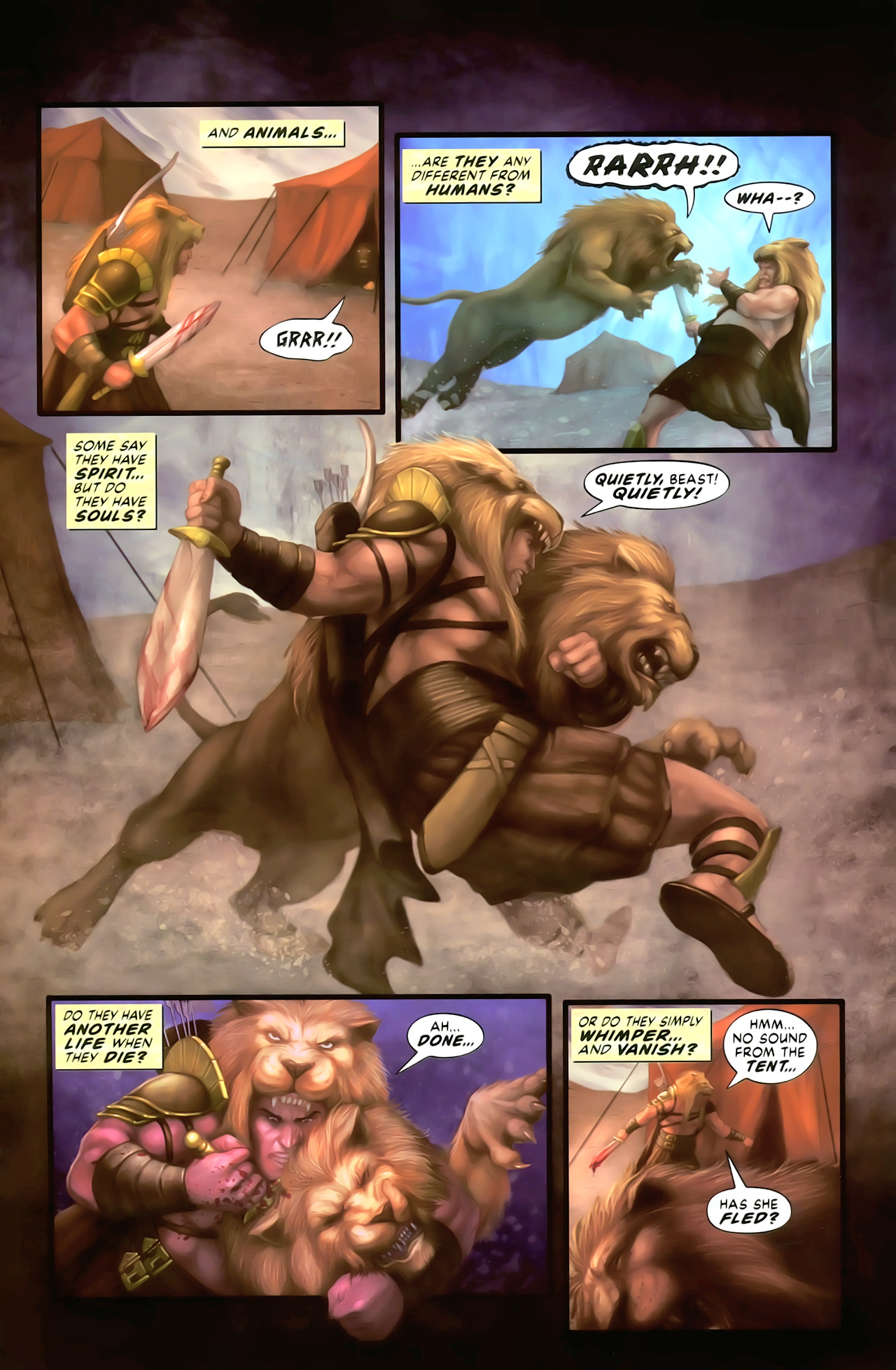 Read online Hercules: The Knives of Kush comic -  Issue #5 - 11