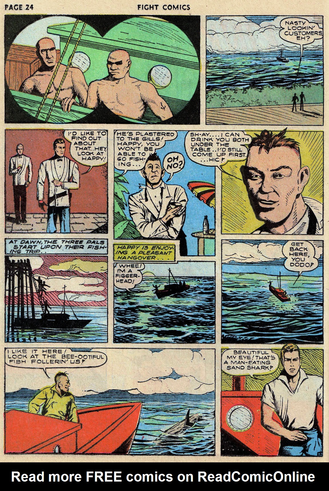 Read online Fight Comics comic -  Issue #12 - 26