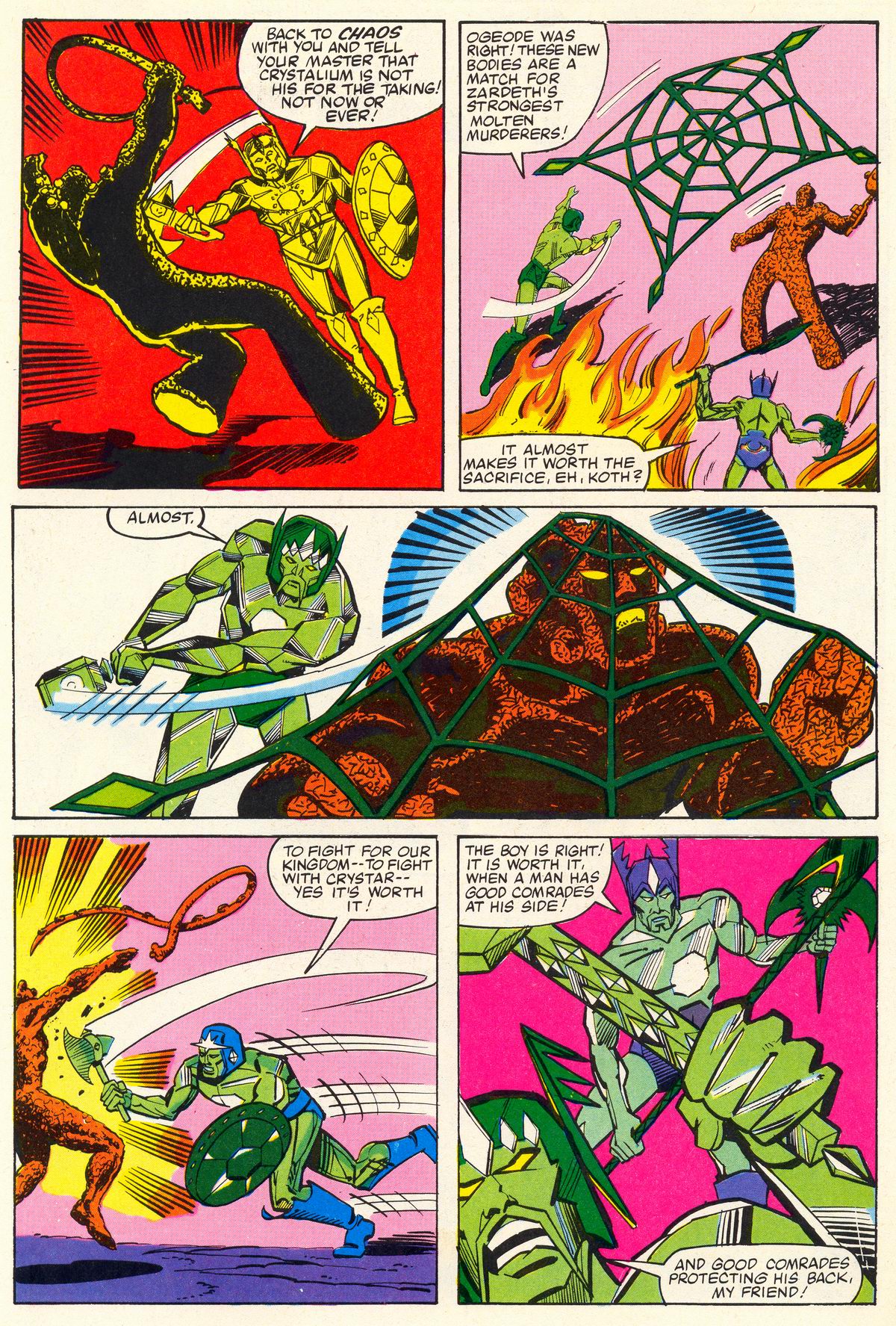 Read online The Saga of Crystar, Crystal Warrior comic -  Issue #1 - 43