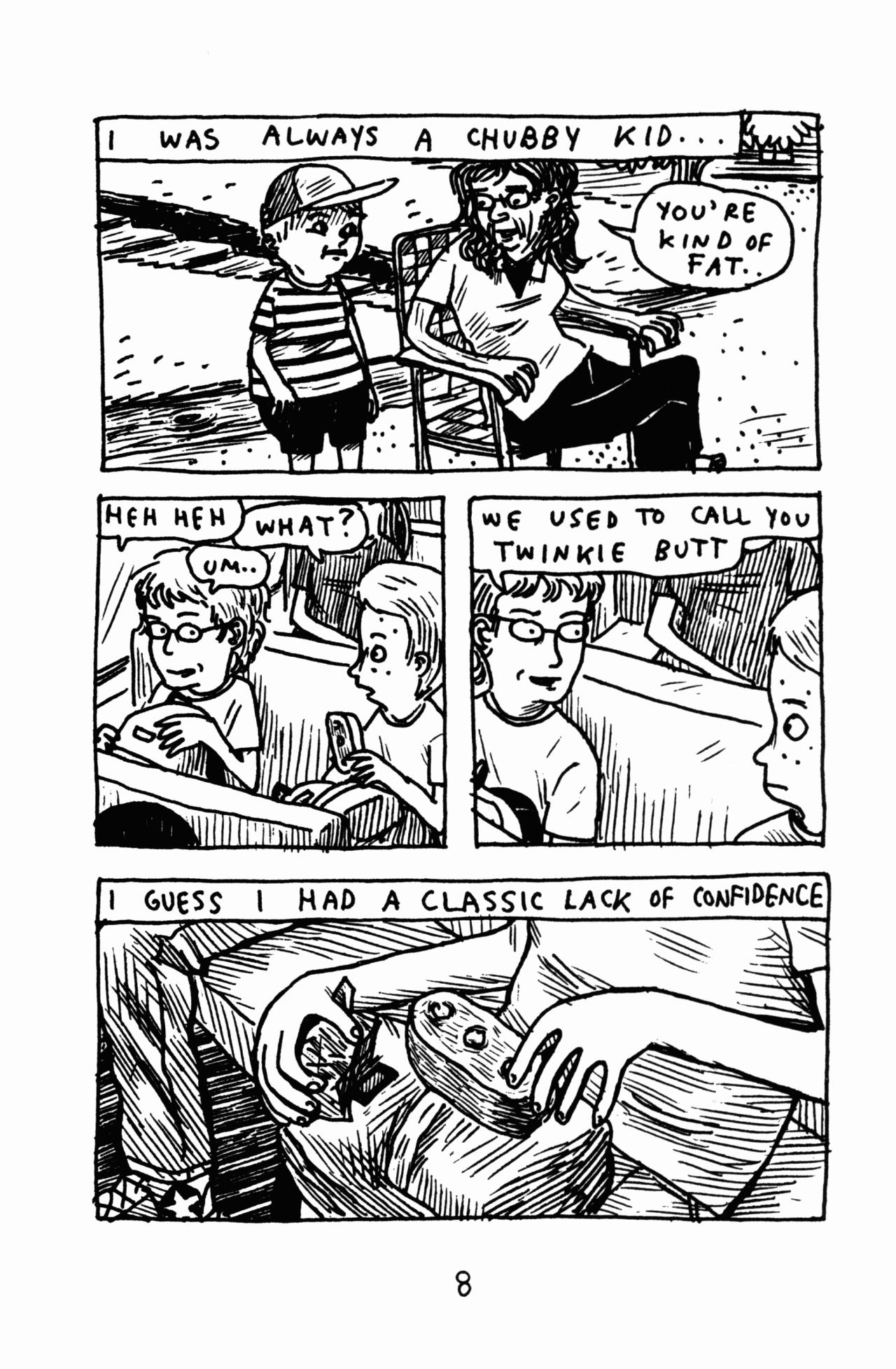 Read online Funny Misshapen Body: A Memoir comic -  Issue # TPB (Part 1) - 14