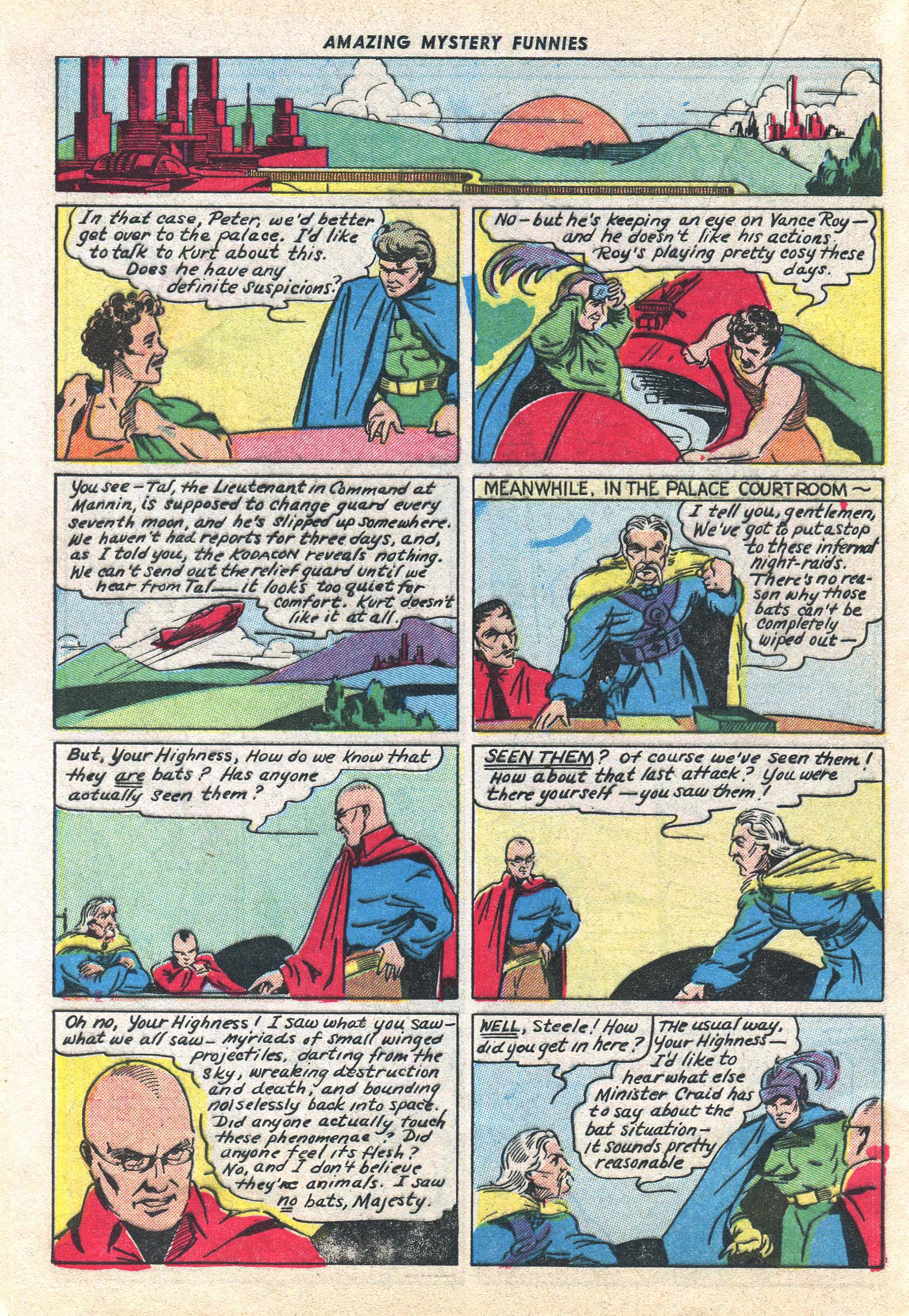 Read online Amazing Mystery Funnies comic -  Issue #2 - 3