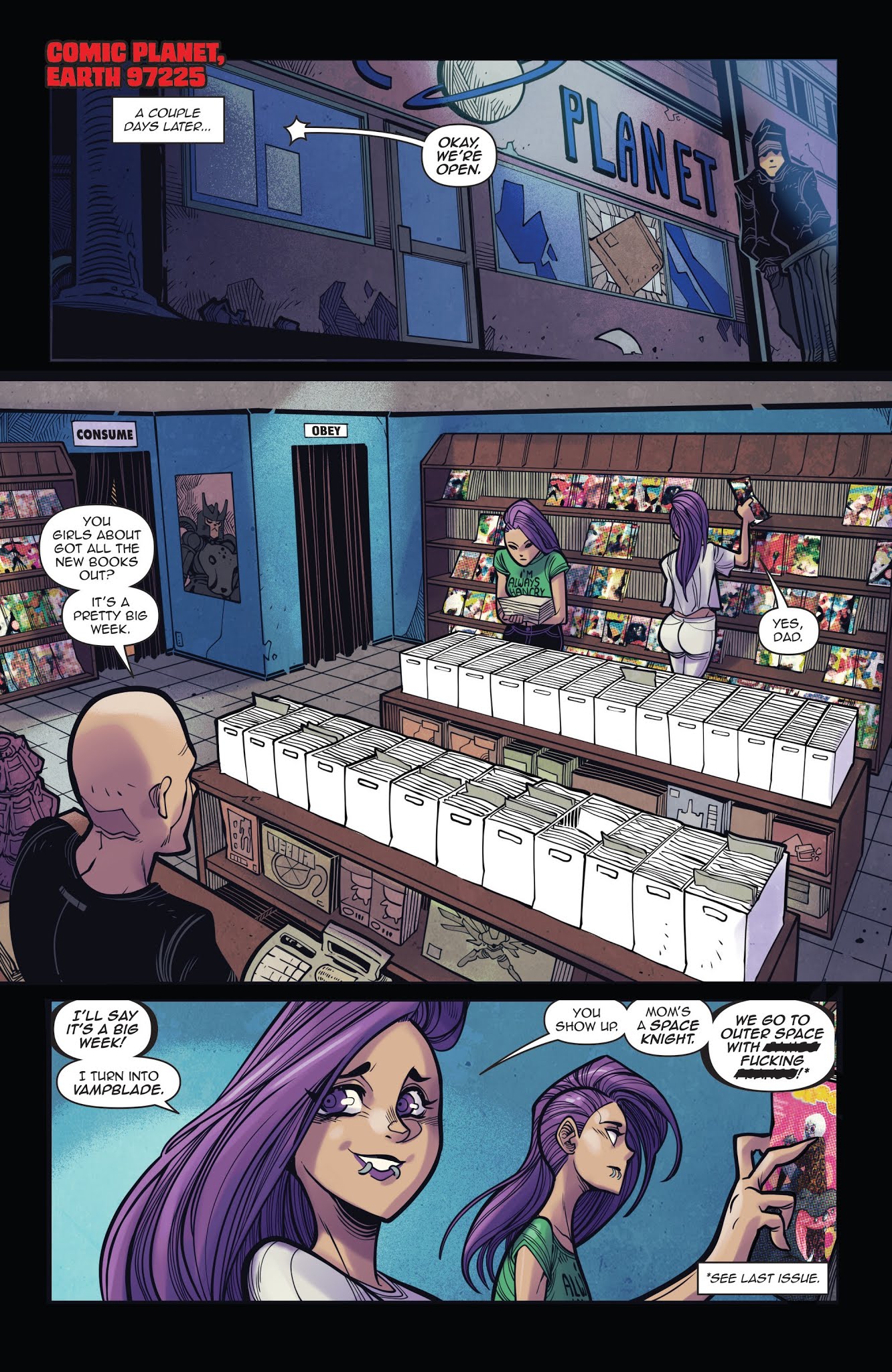 Read online Vampblade Season 3 comic -  Issue #5 - 7