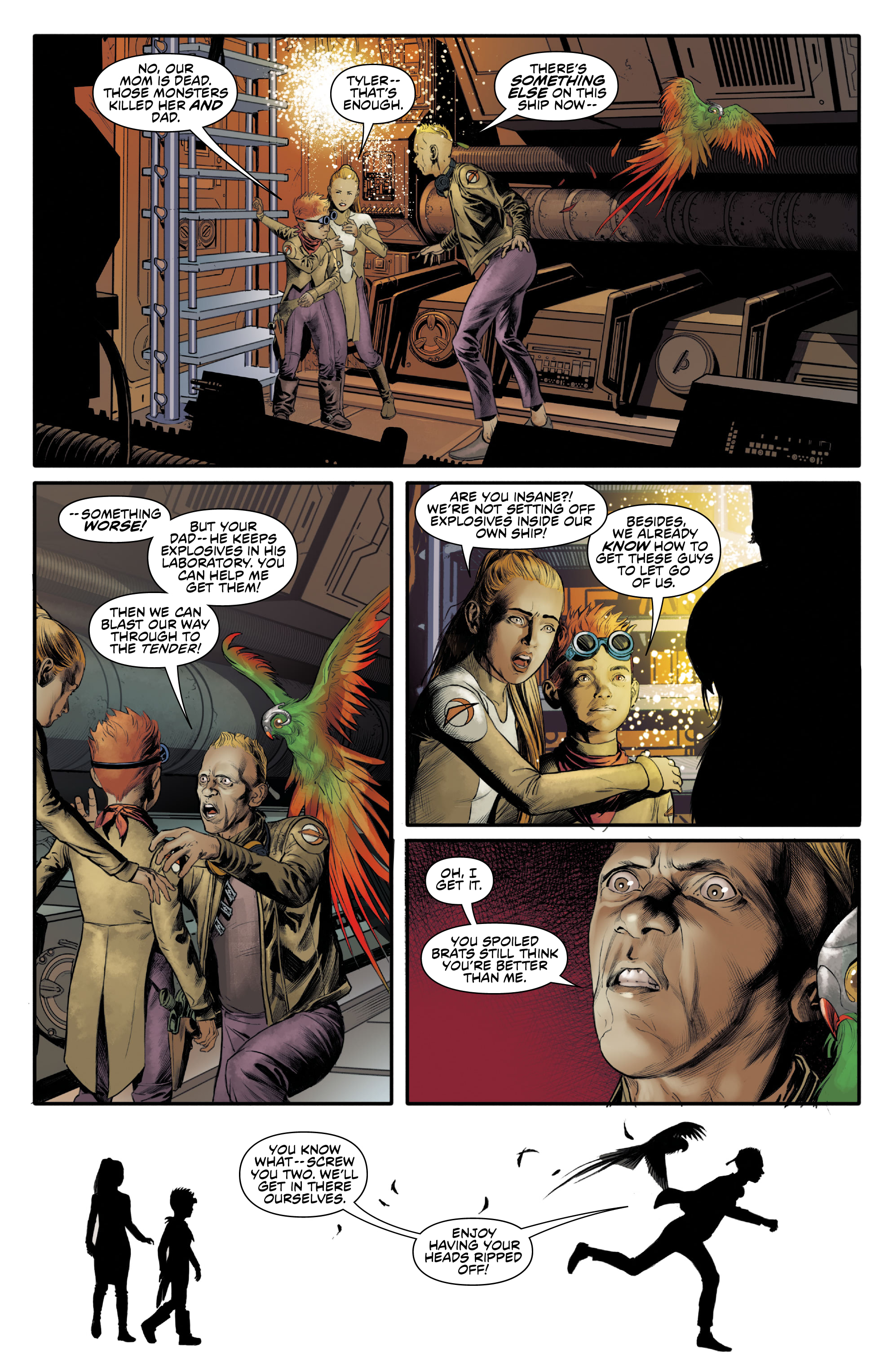 Read online Alien vs. Predator: Thicker Than Blood comic -  Issue # _TPB - 44