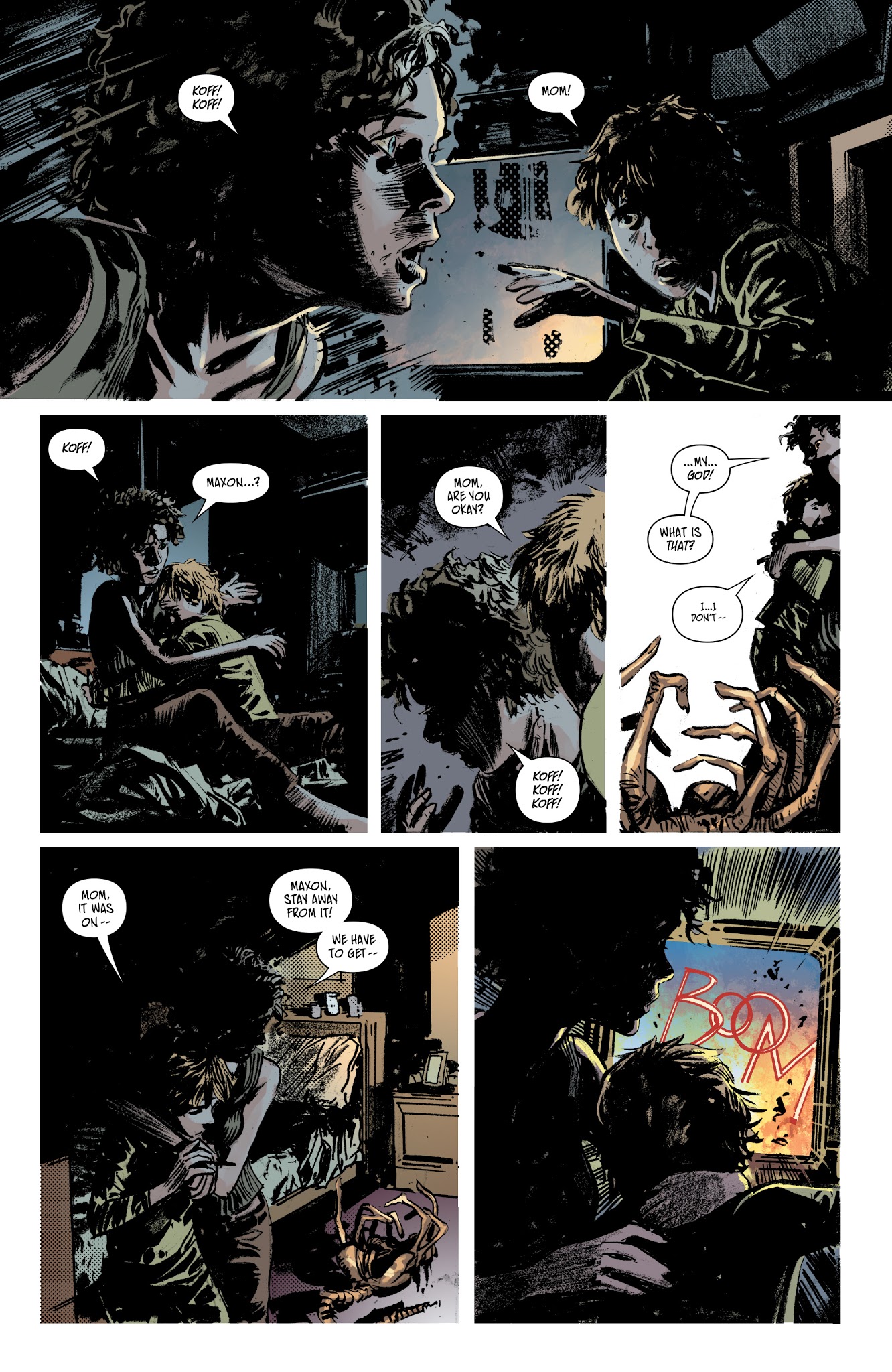 Read online Aliens: Dust To Dust comic -  Issue #1 - 6