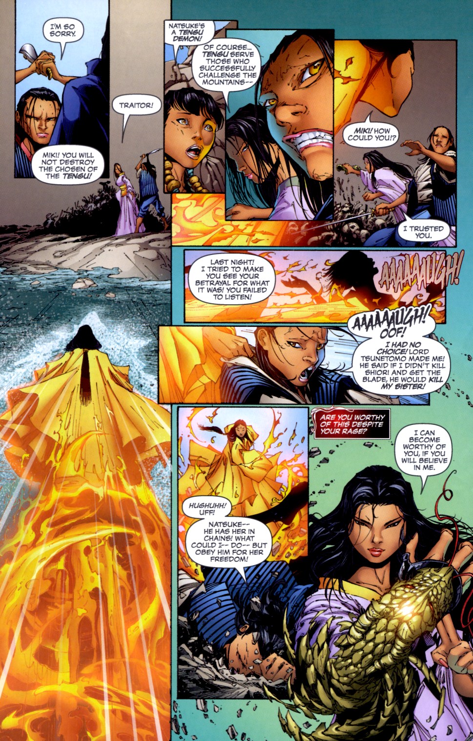 Read online Witchblade: Obakemono comic -  Issue # TPB - 46