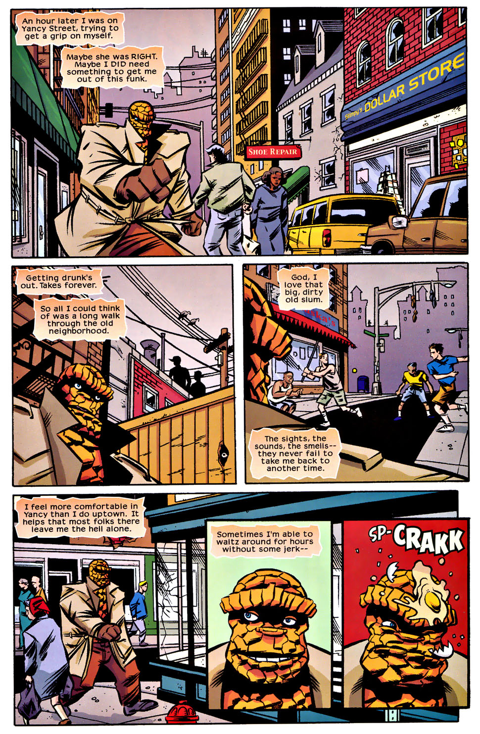 Read online Startling Stories: The Thing - Night Falls on Yancy Street comic -  Issue #1 - 21
