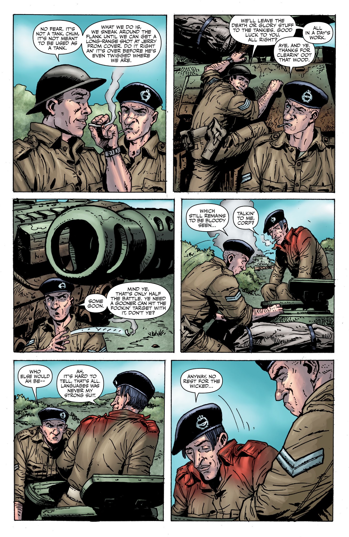 Read online The Complete Battlefields comic -  Issue # TPB 1 - 195