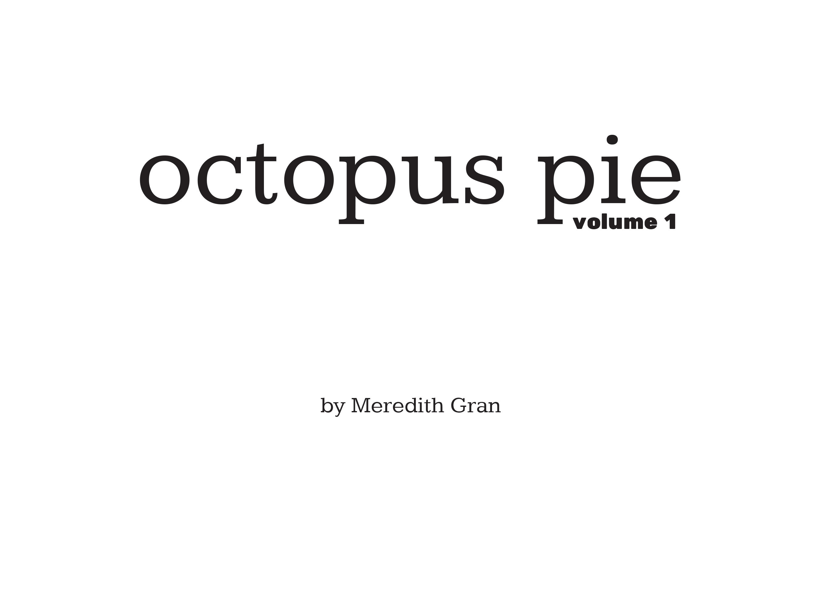 Read online Octopus Pie comic -  Issue # TPB 1 (Part 1) - 3