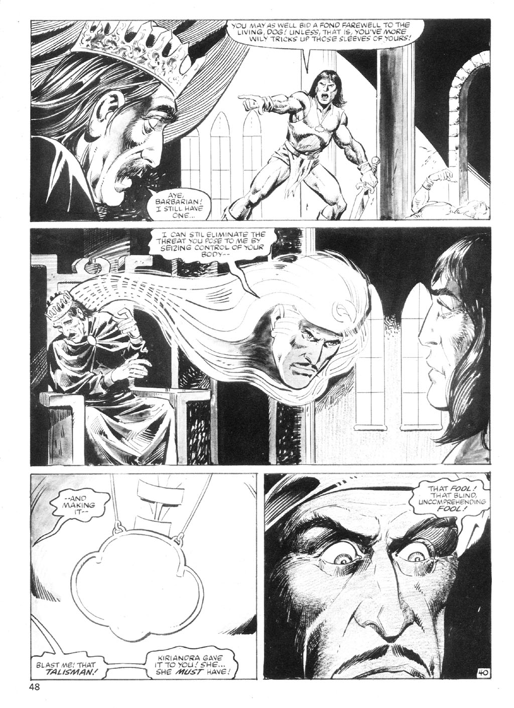 The Savage Sword Of Conan issue 94 - Page 47