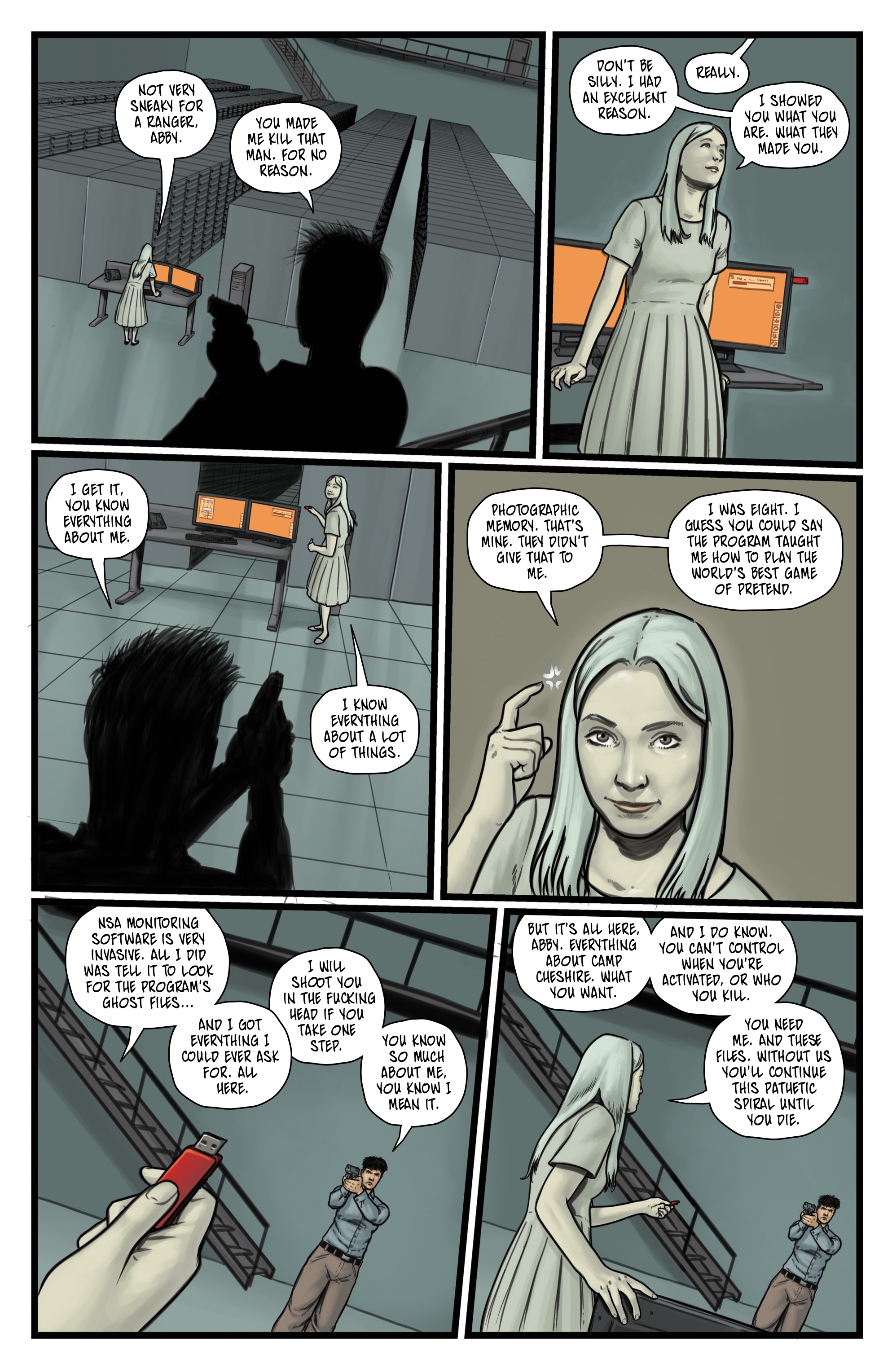 Read online Throwaways comic -  Issue #4 - 12