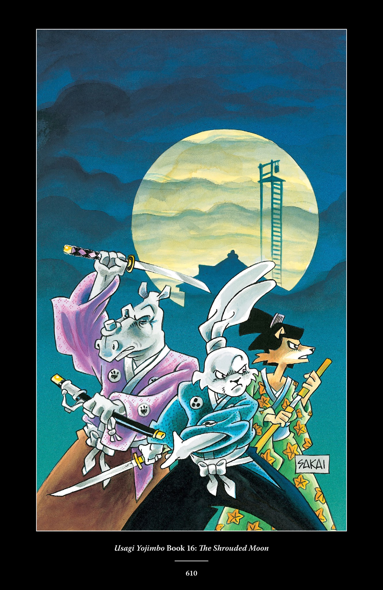 Read online The Usagi Yojimbo Saga comic -  Issue # TPB 3 - 601