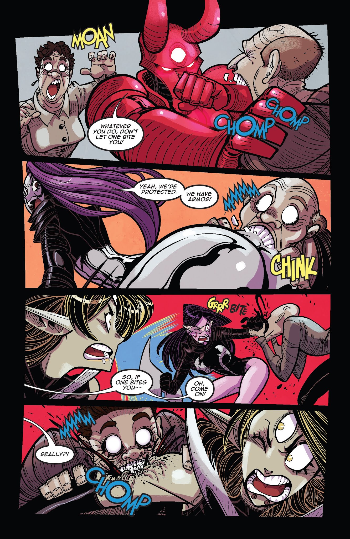 Read online Vampblade Season 3 comic -  Issue #9 - 14