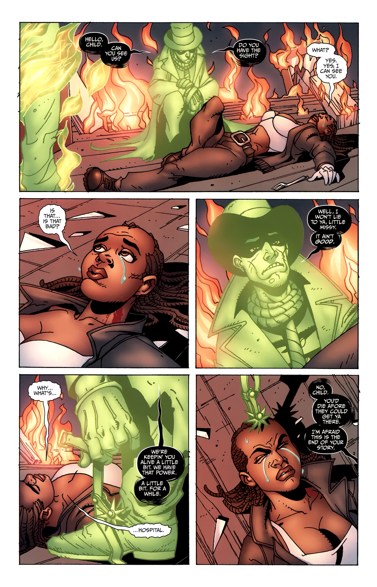 Read online Welcome To Tranquility: One Foot In The Grave comic -  Issue #5 - 3