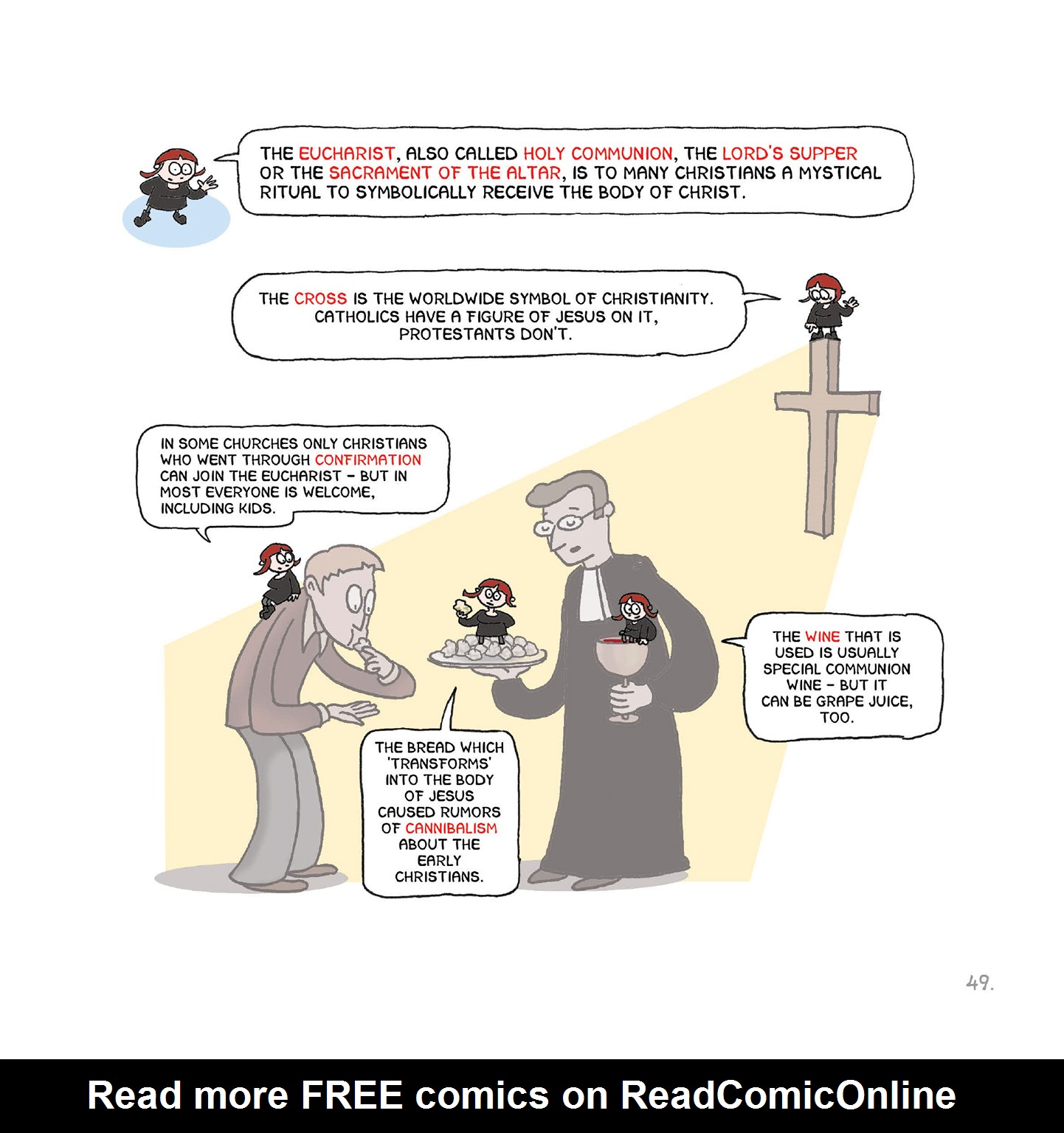 Read online Religion: A Discovery in Comics comic -  Issue # TPB - 50