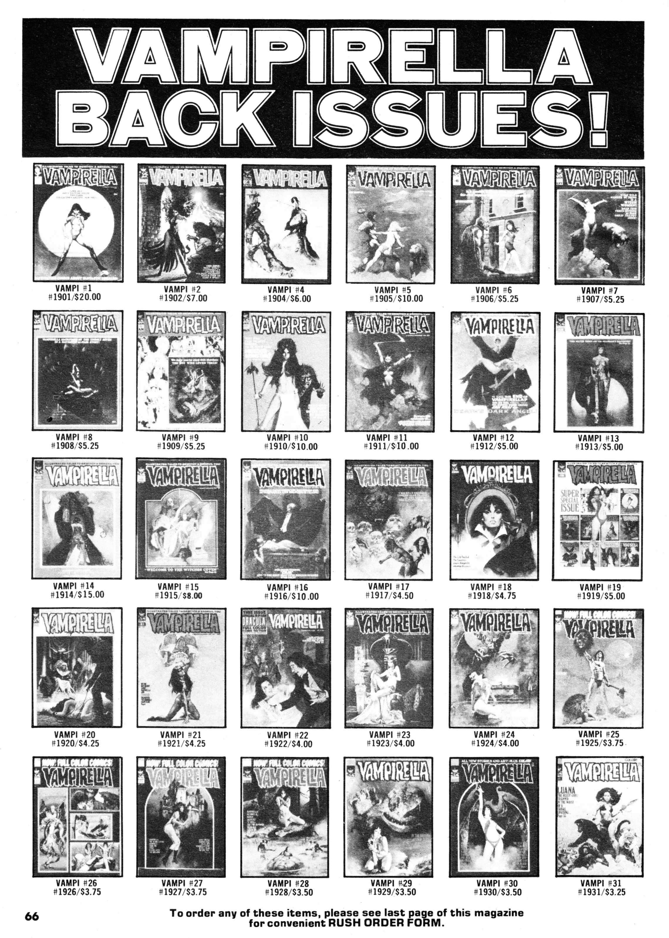 Read online Vampirella (1969) comic -  Issue #68 - 66