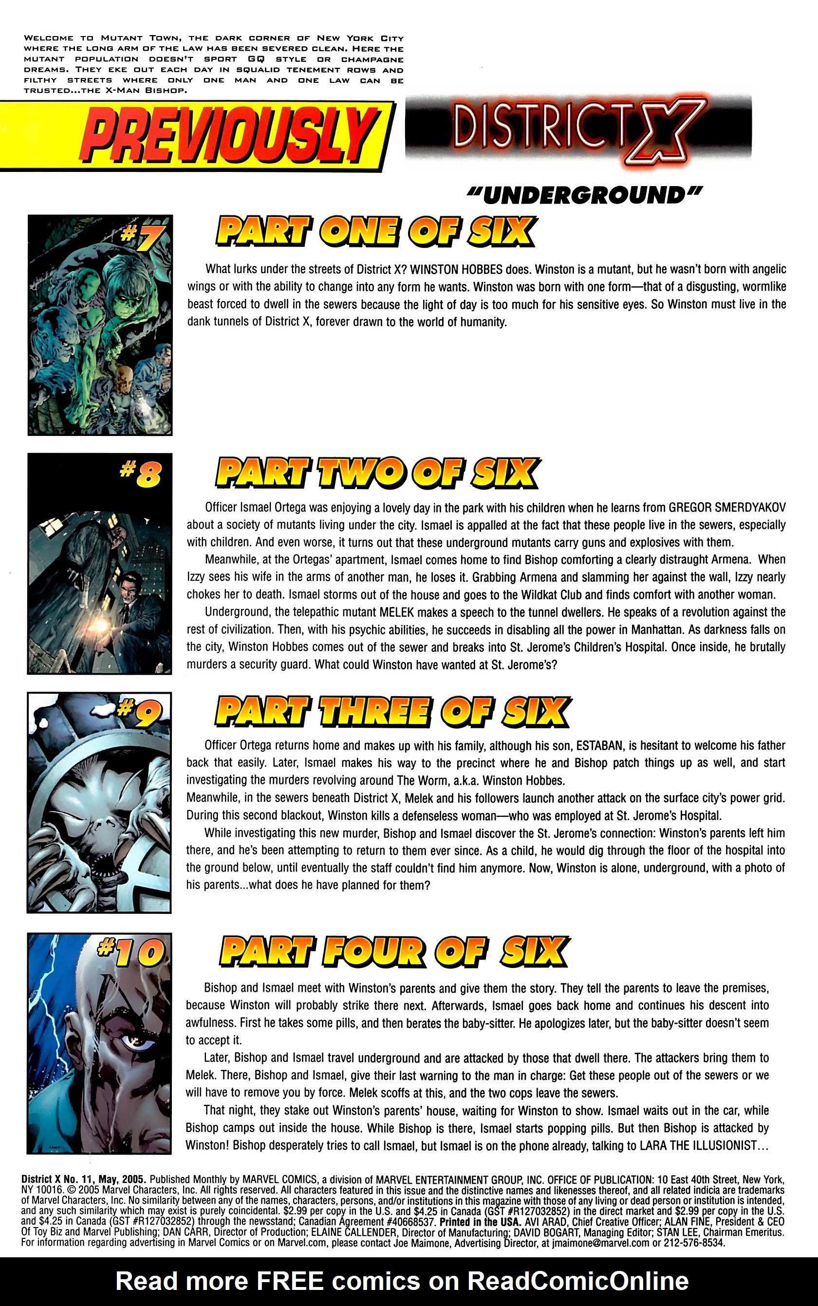 Read online District X comic -  Issue #11 - 2