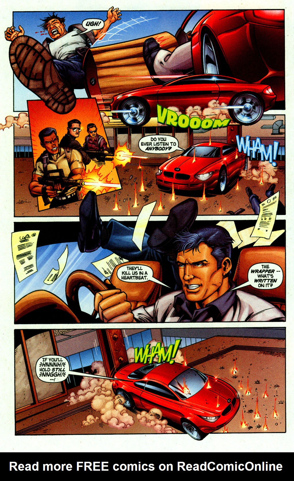 Read online BMWfilms.com's The Hire comic -  Issue #3 - 16