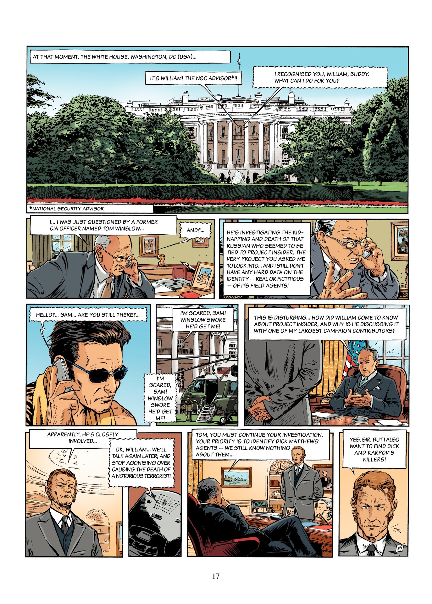 Read online Insiders comic -  Issue #5 - 19