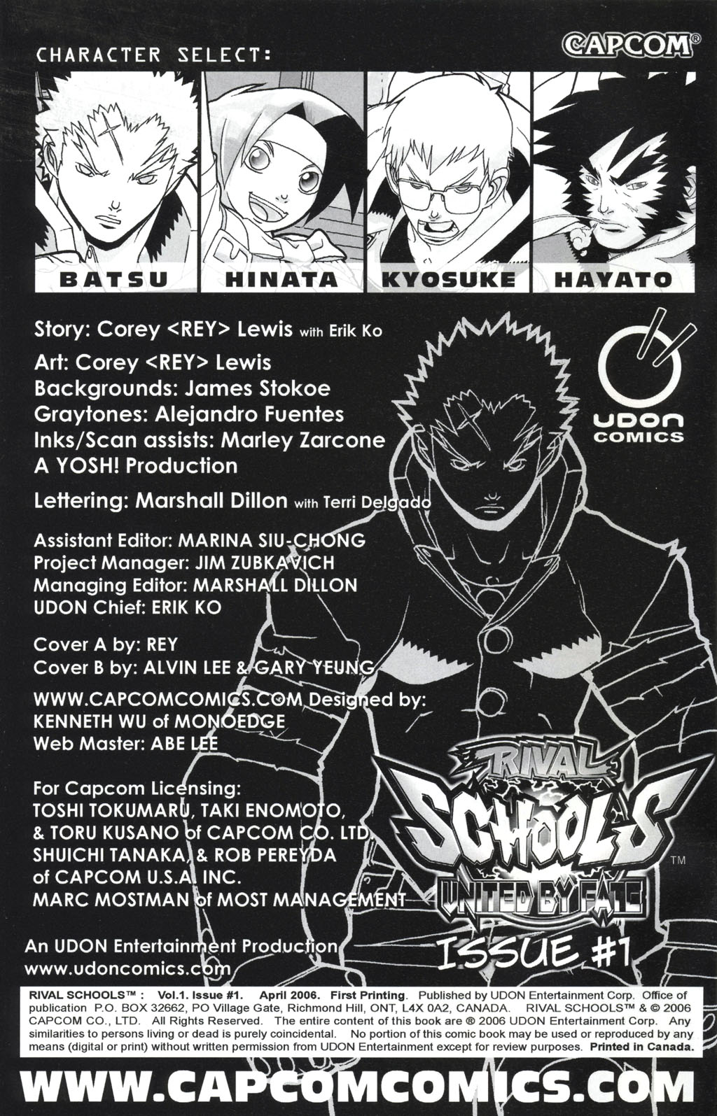 Read online Rival Schools comic -  Issue #1 - 3