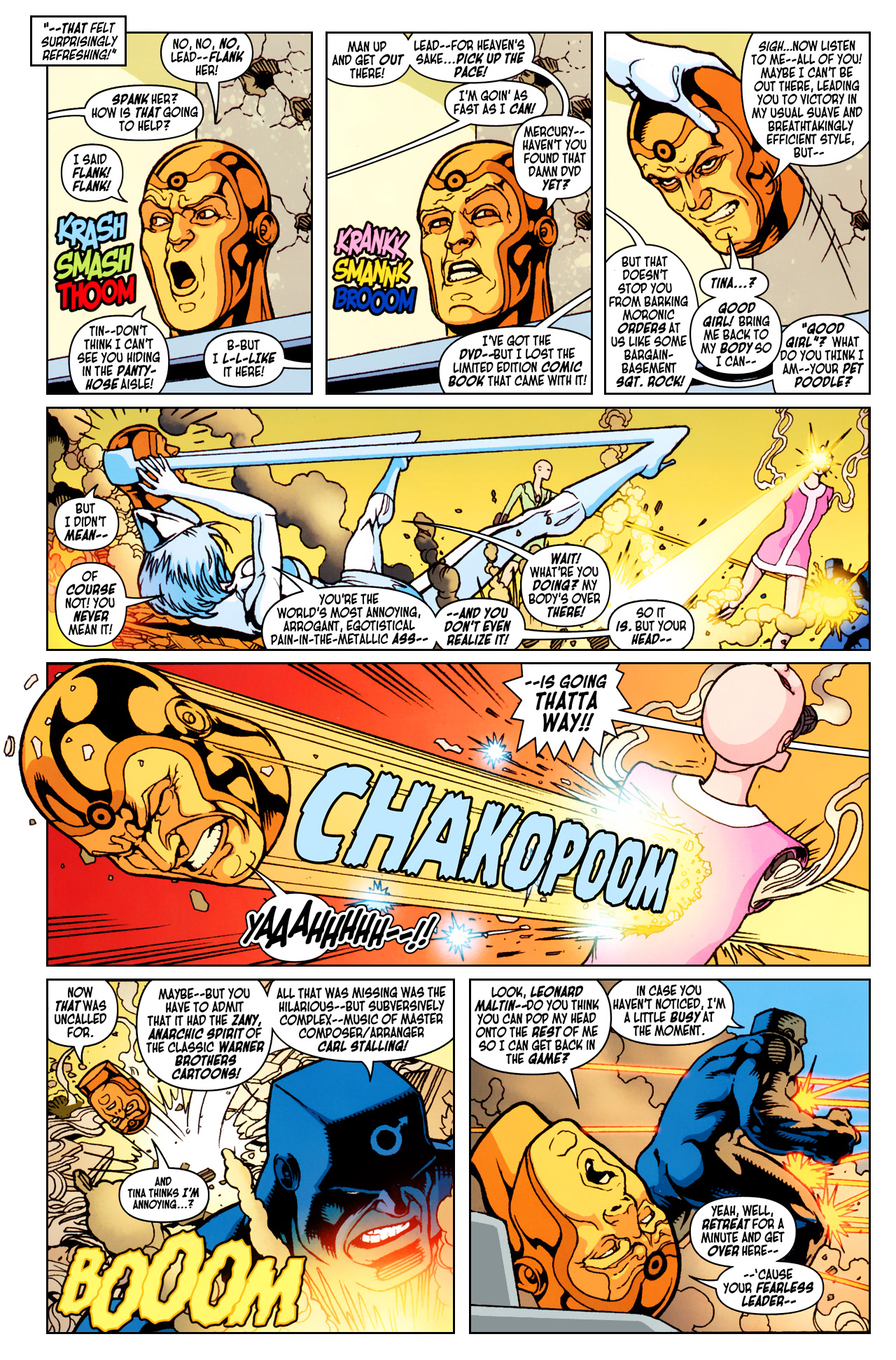 Read online Doom Patrol (2009) comic -  Issue #6 - 27