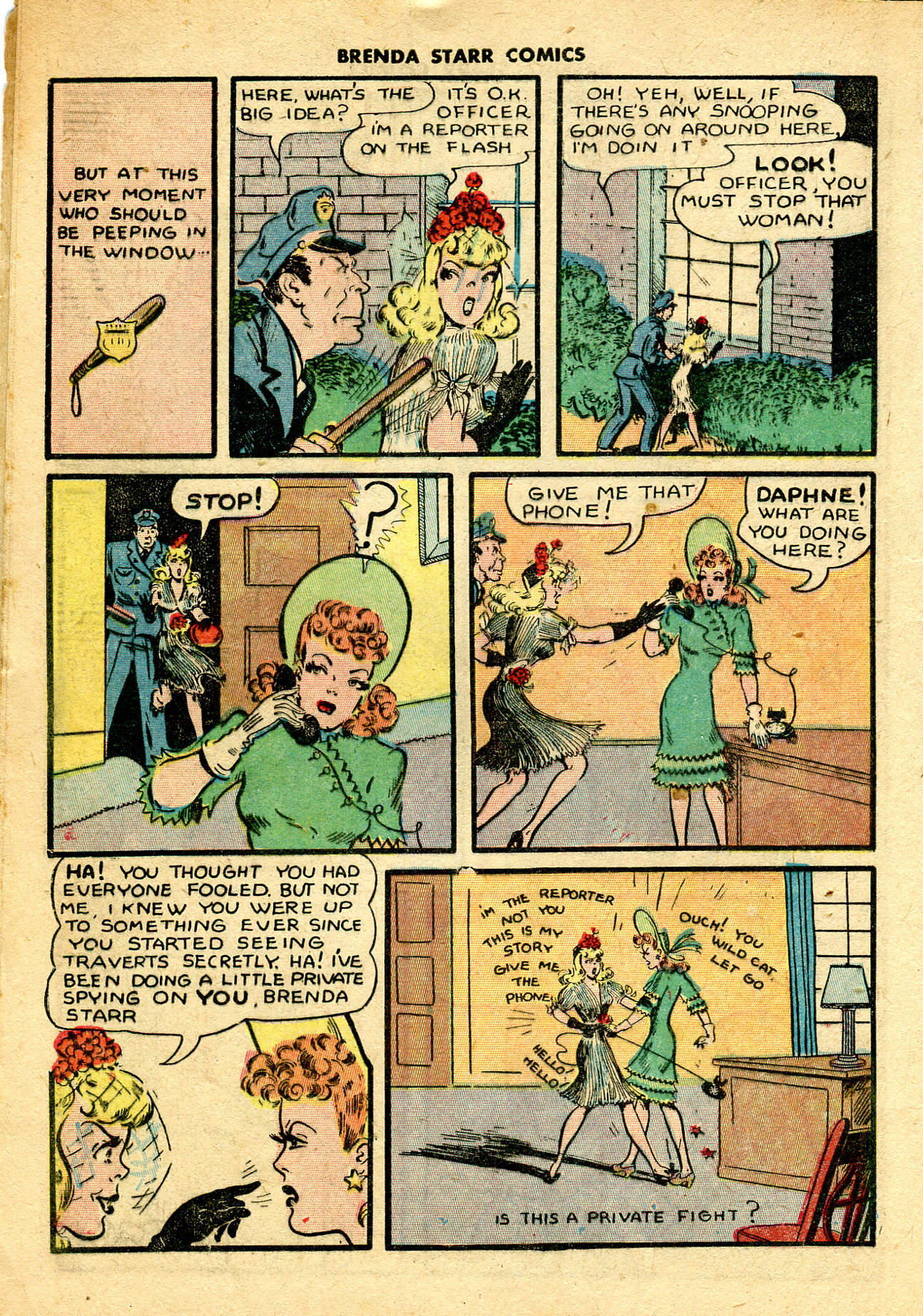 Read online Brenda Starr (1948) comic -  Issue #5 - 8