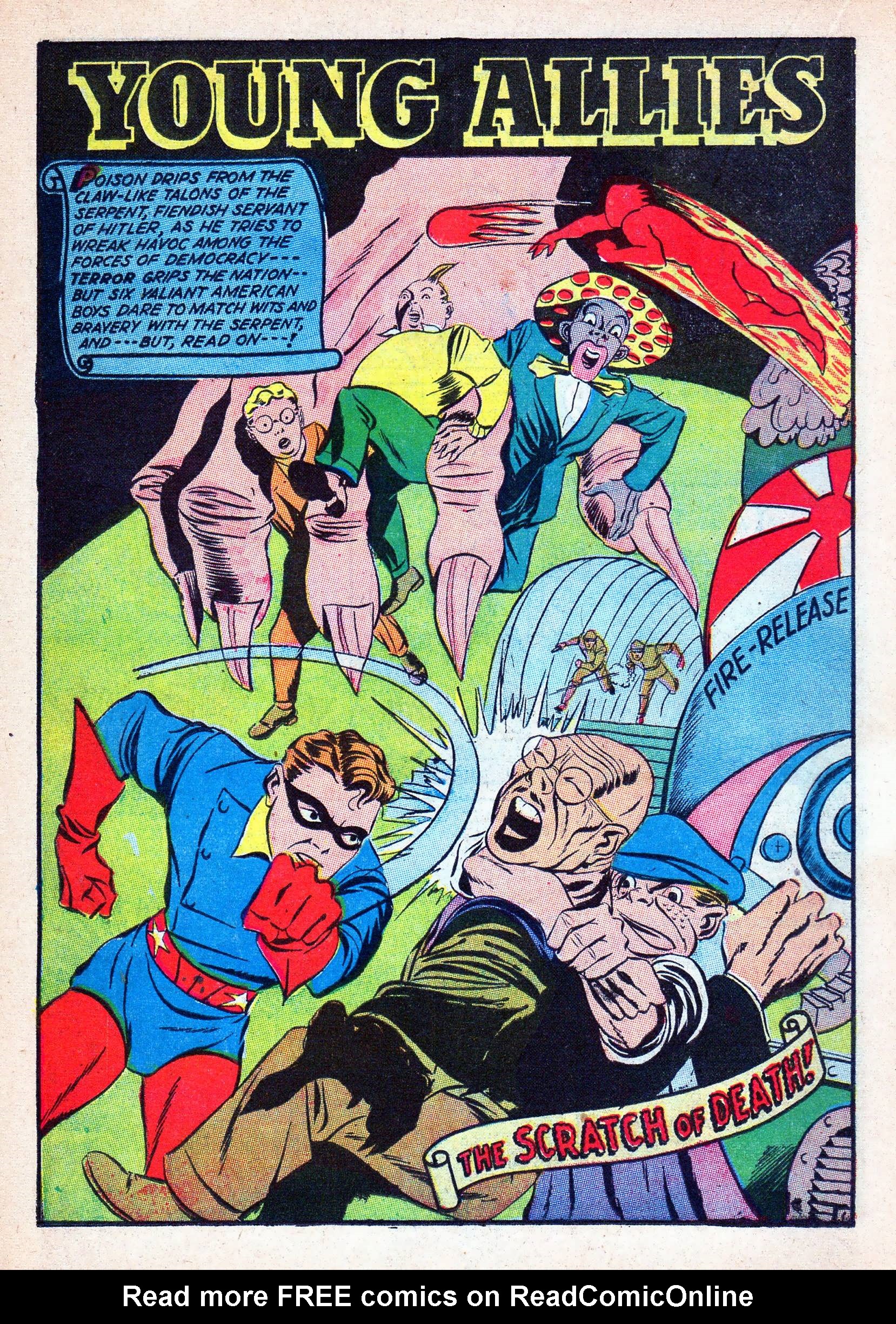 Read online Young Allies Comics comic -  Issue #7 - 31