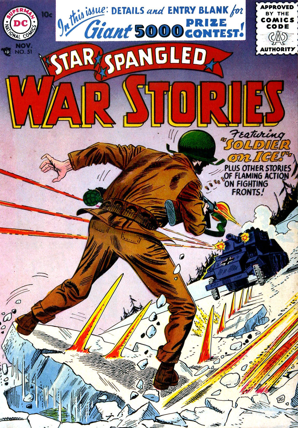 Read online Star Spangled War Stories (1952) comic -  Issue #51 - 1