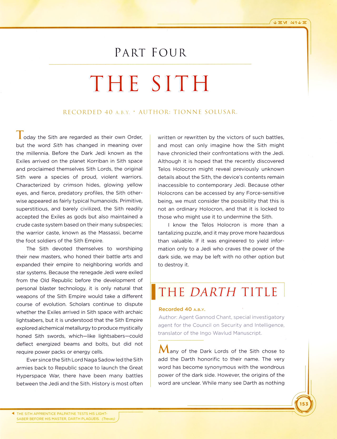 Read online Star Wars: Jedi vs. Sith - The Essential Guide To The Force comic -  Issue # TPB (Part 2) - 74