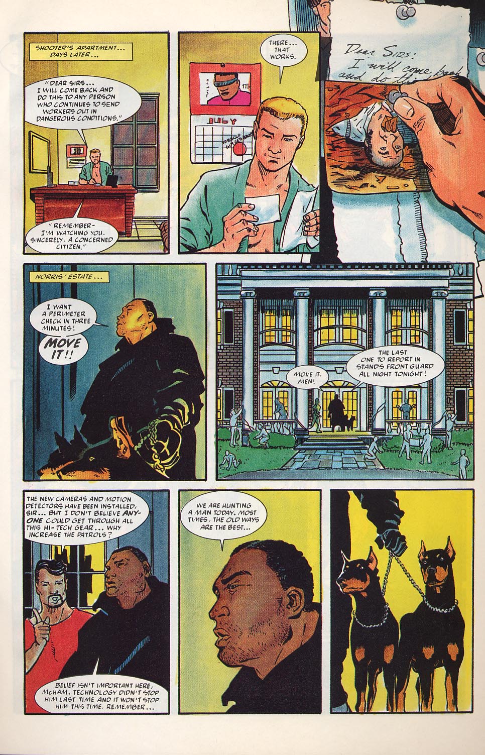 Read online Dogs of War comic -  Issue #3 - 12