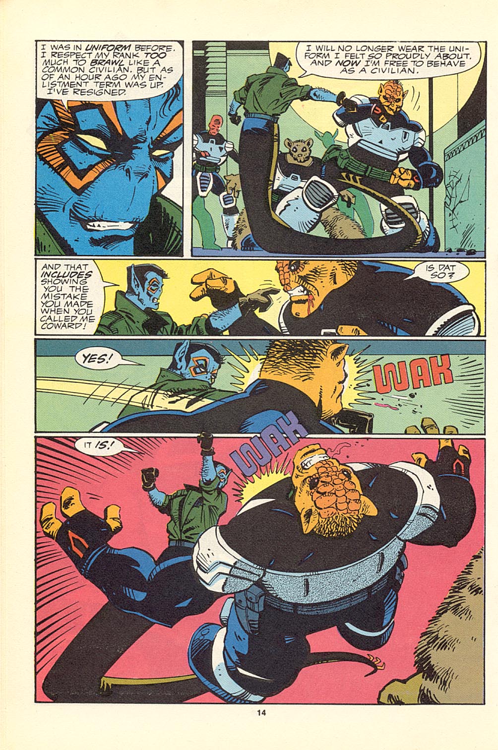 Read online Alien Legion (1987) comic -  Issue #1 - 16
