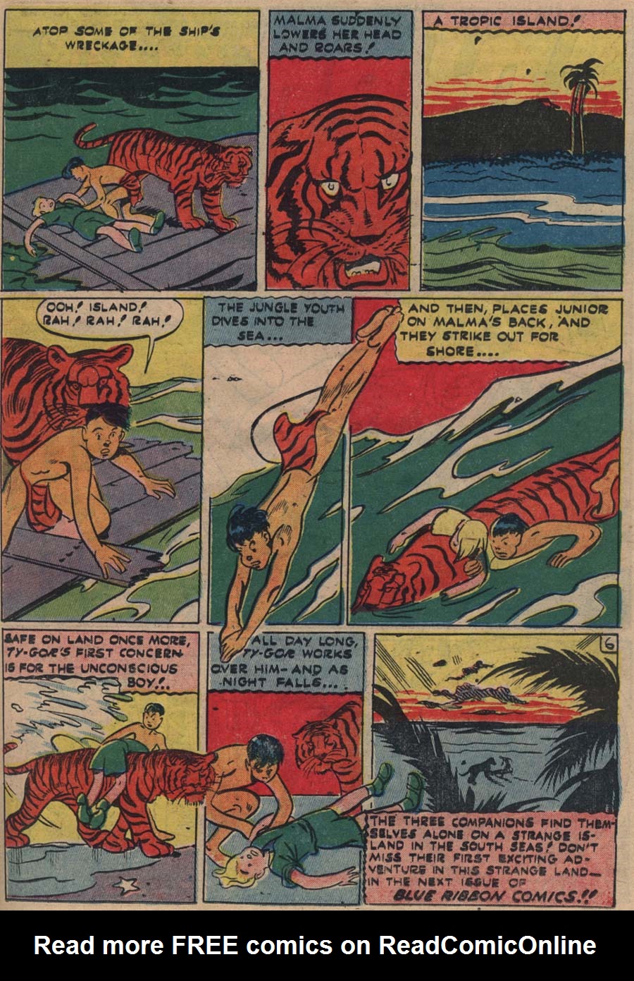 Read online Blue Ribbon Comics (1939) comic -  Issue #18 - 42