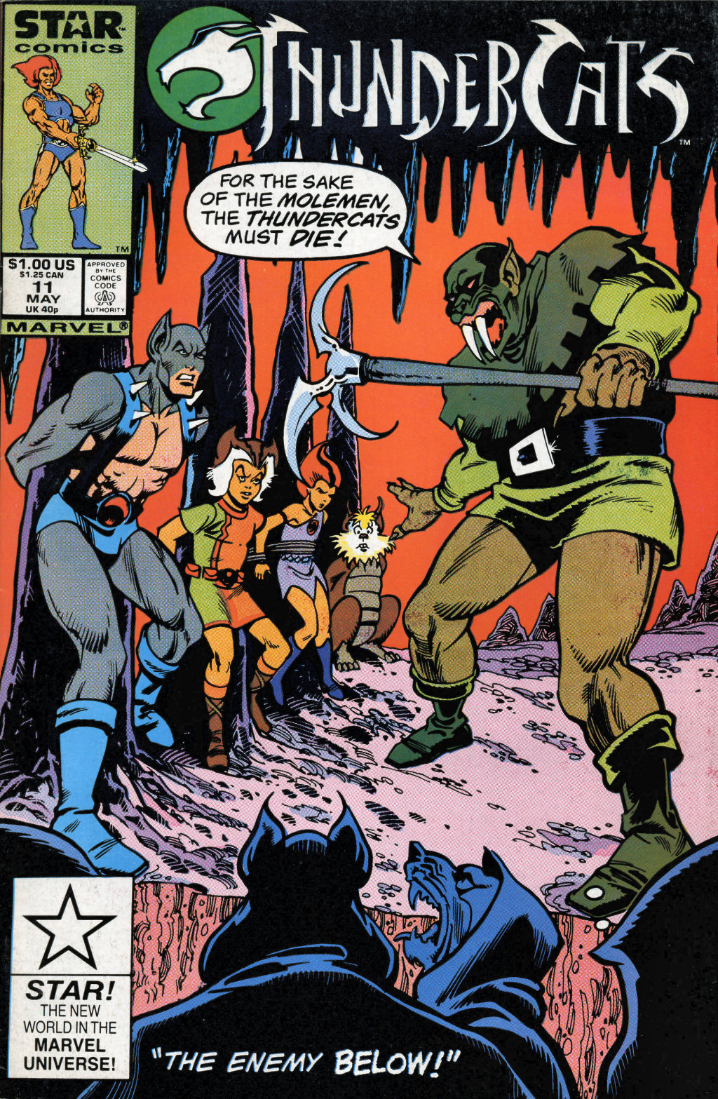 Read online ThunderCats (1985) comic -  Issue #11 - 1