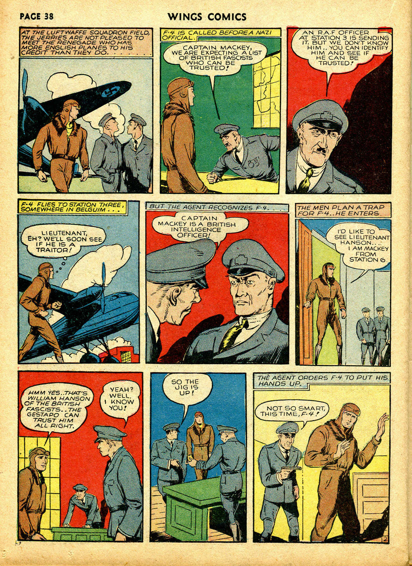 Read online Wings Comics comic -  Issue #6 - 40