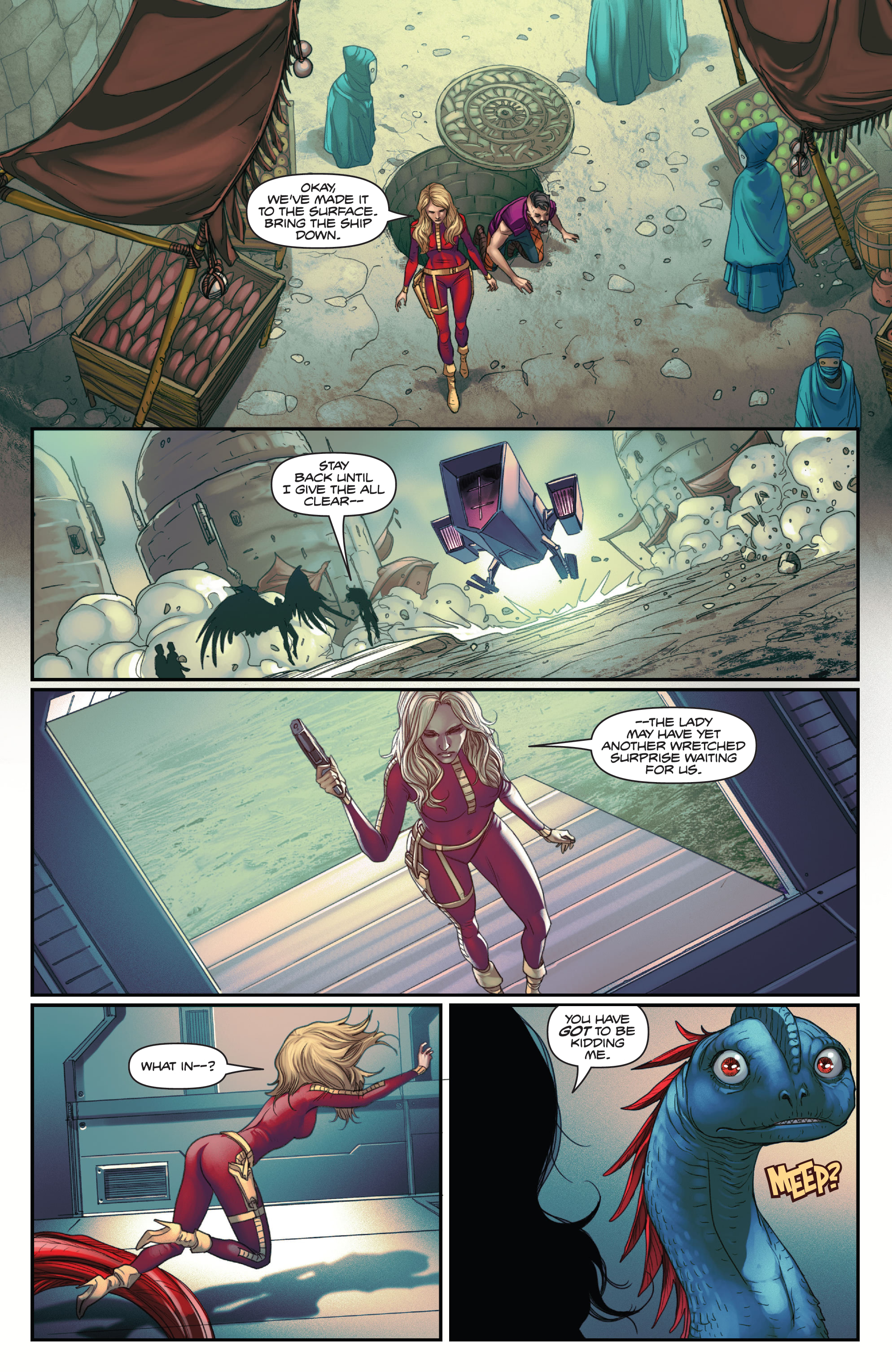 Read online Barbarella (2021) comic -  Issue #10 - 21