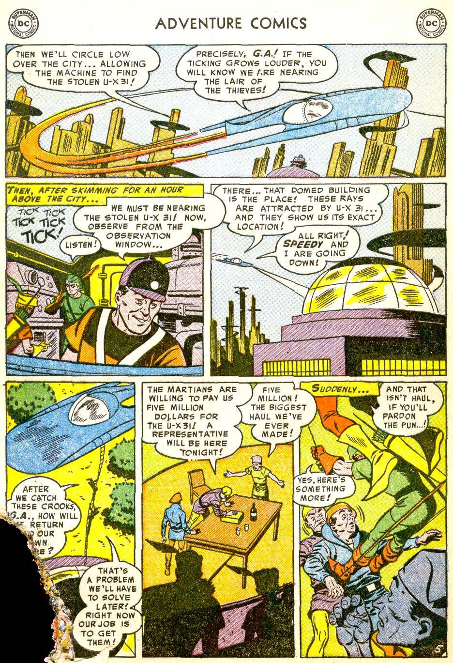 Read online Adventure Comics (1938) comic -  Issue #194 - 38