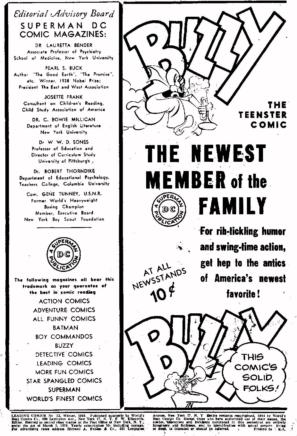 Read online Leading Comics comic -  Issue #13 - 2