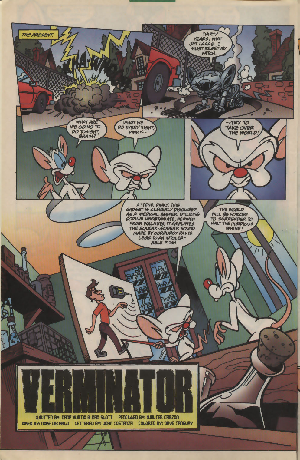 Read online Pinky and The Brain comic -  Issue #3 - 3