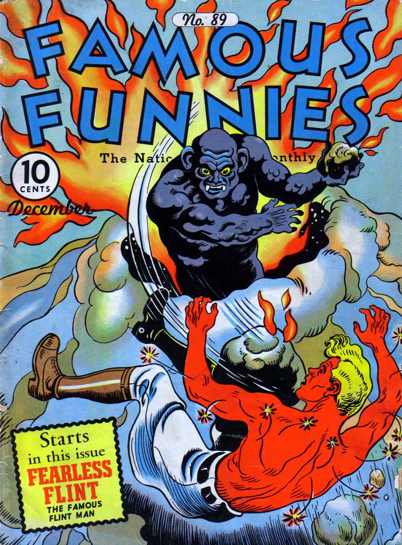 Read online Famous Funnies comic -  Issue #89 - 1